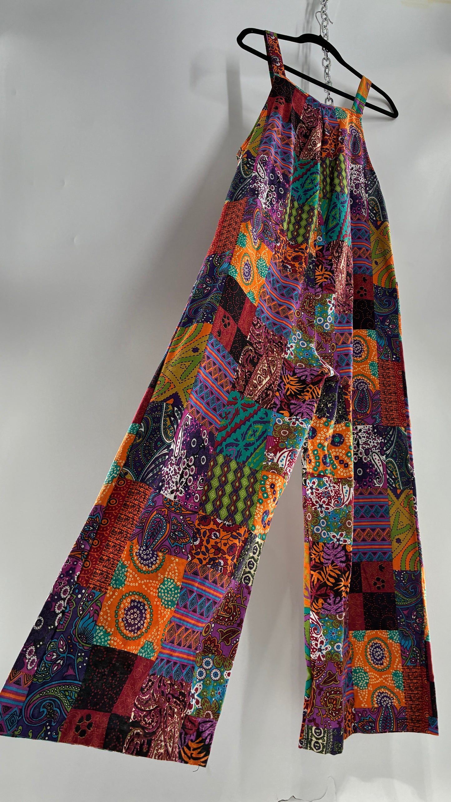 Vintage Patchwork Jumpsuit (Medium)