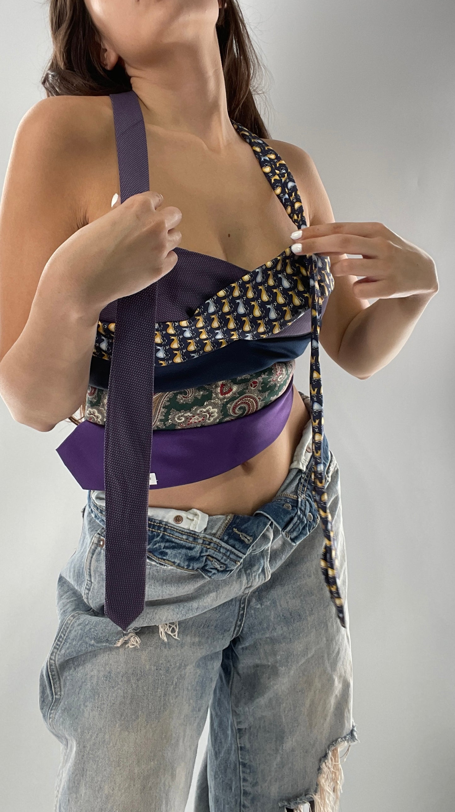 All Tied Up Custom Handmade Top (One Size)