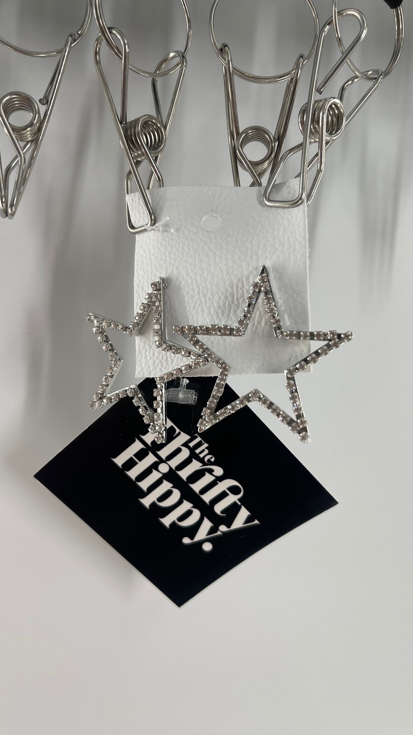 Free People Rhinestone Crystal Star Earring