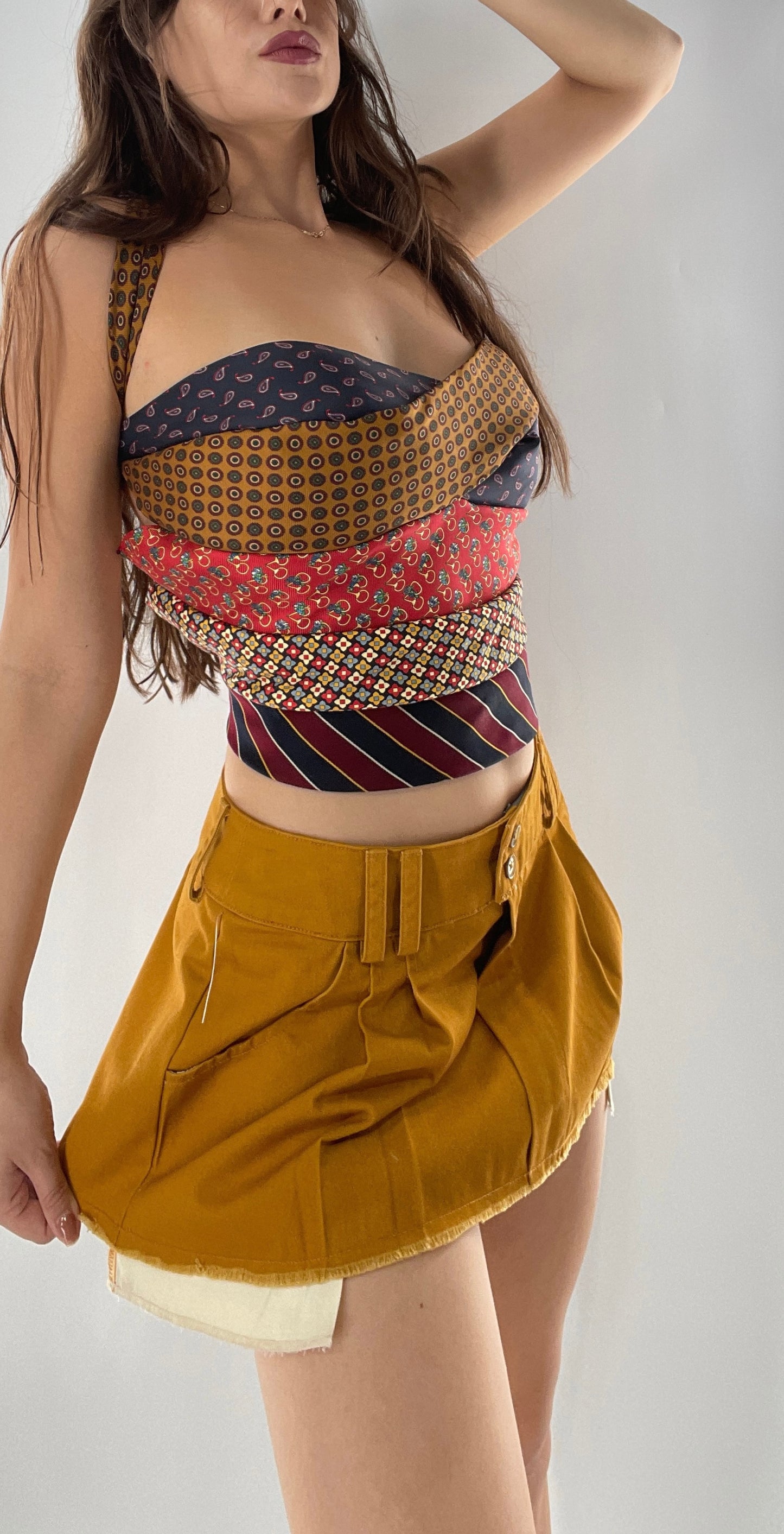 All Tied Up Custom Handmade Top (One Size)