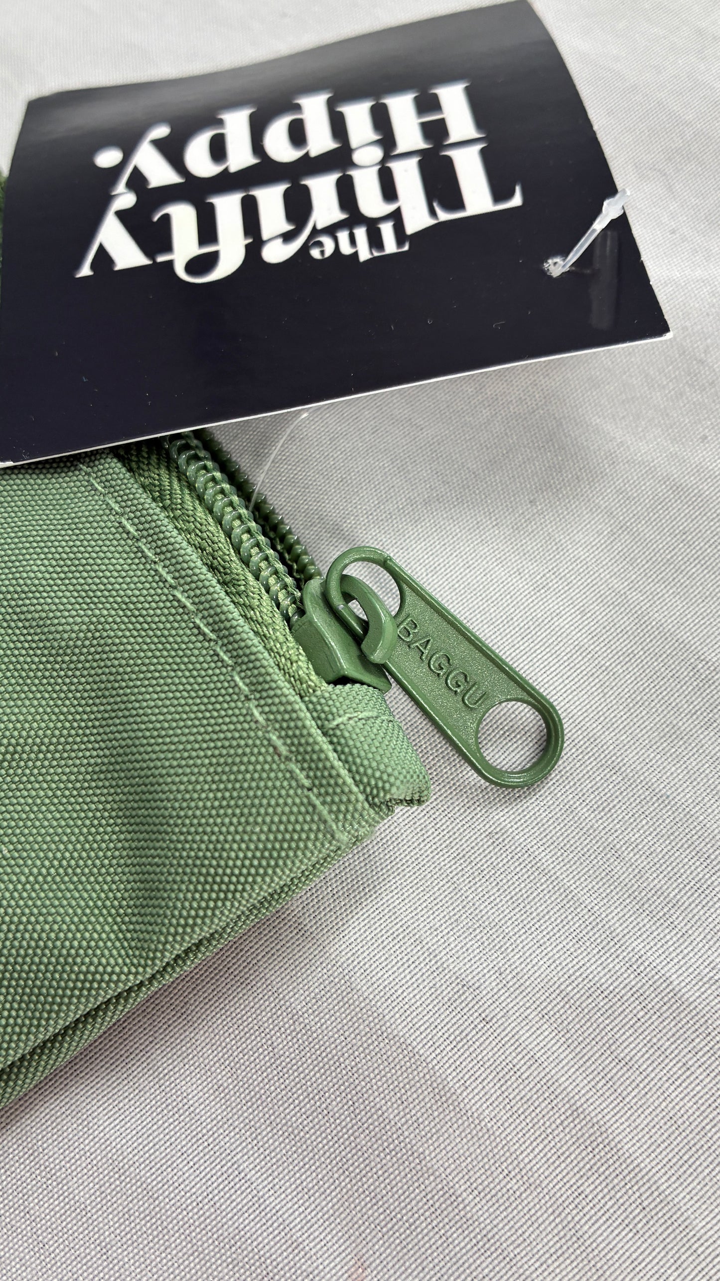 BAGGU Sage Green Bag