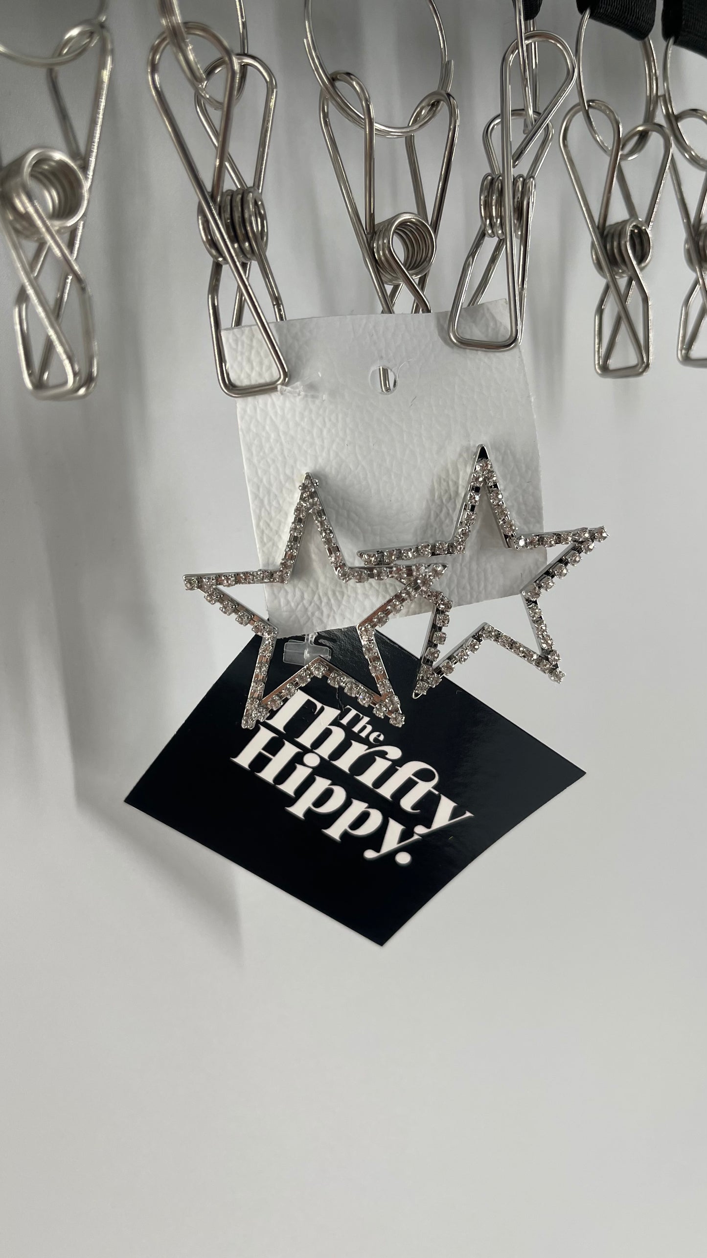 Free People Rhinestone Crystal Star Earring