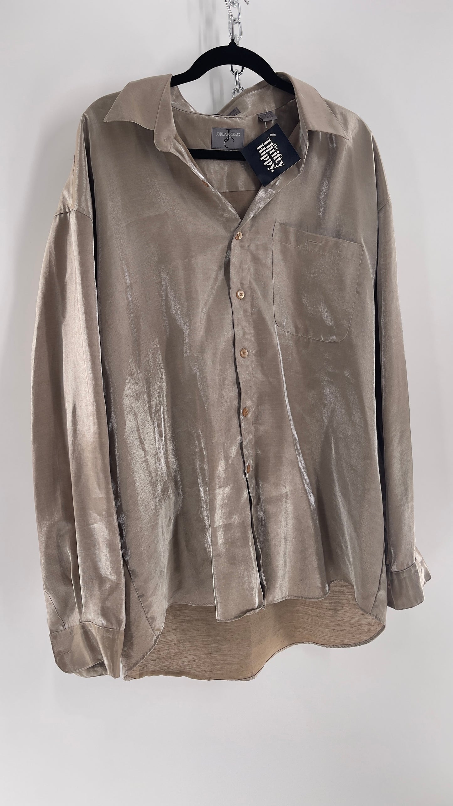 Jordan Craig Molten Metal Button Up (XXL)