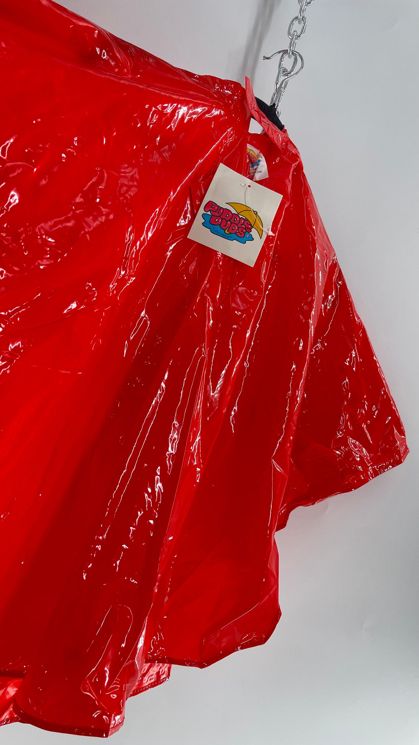 Deadstock Vintage Puddle Duds Puppy Rain Poncho with Dog Hood and Floppy Ears ‘90s (One Size)