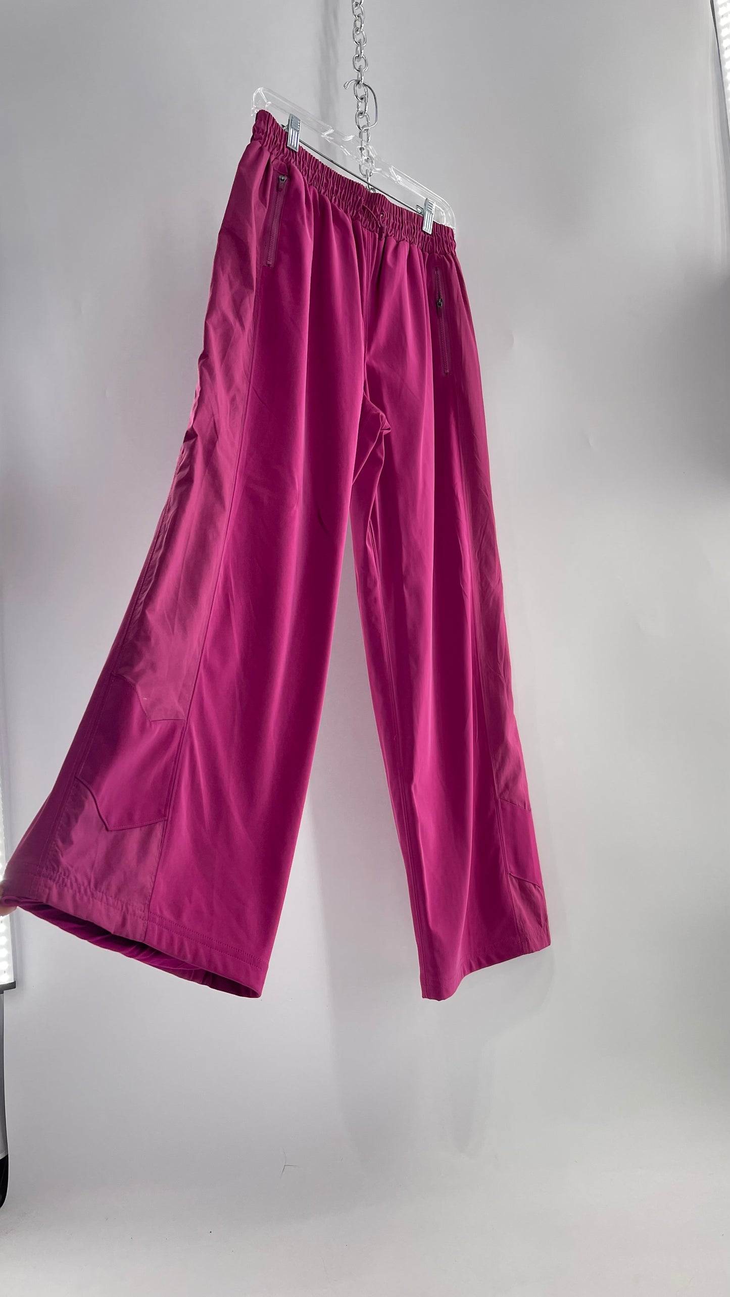 Free People Movement Pink/Purple Workout Track Pants with Tags Attached (Small)