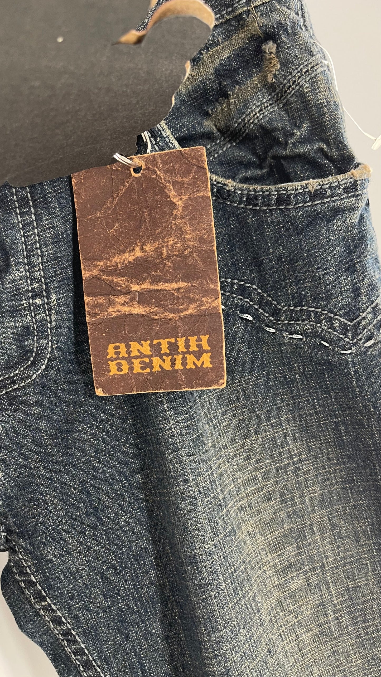 Antik Denim Embroidered Pocket Kick Flares with Western Bum Stitching (28)