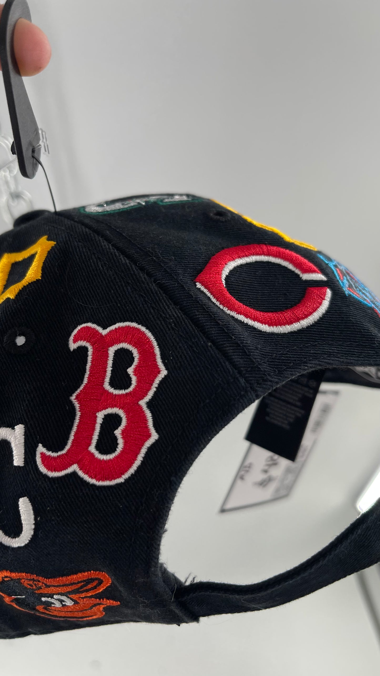 MLB Black Logo Baseball Hat