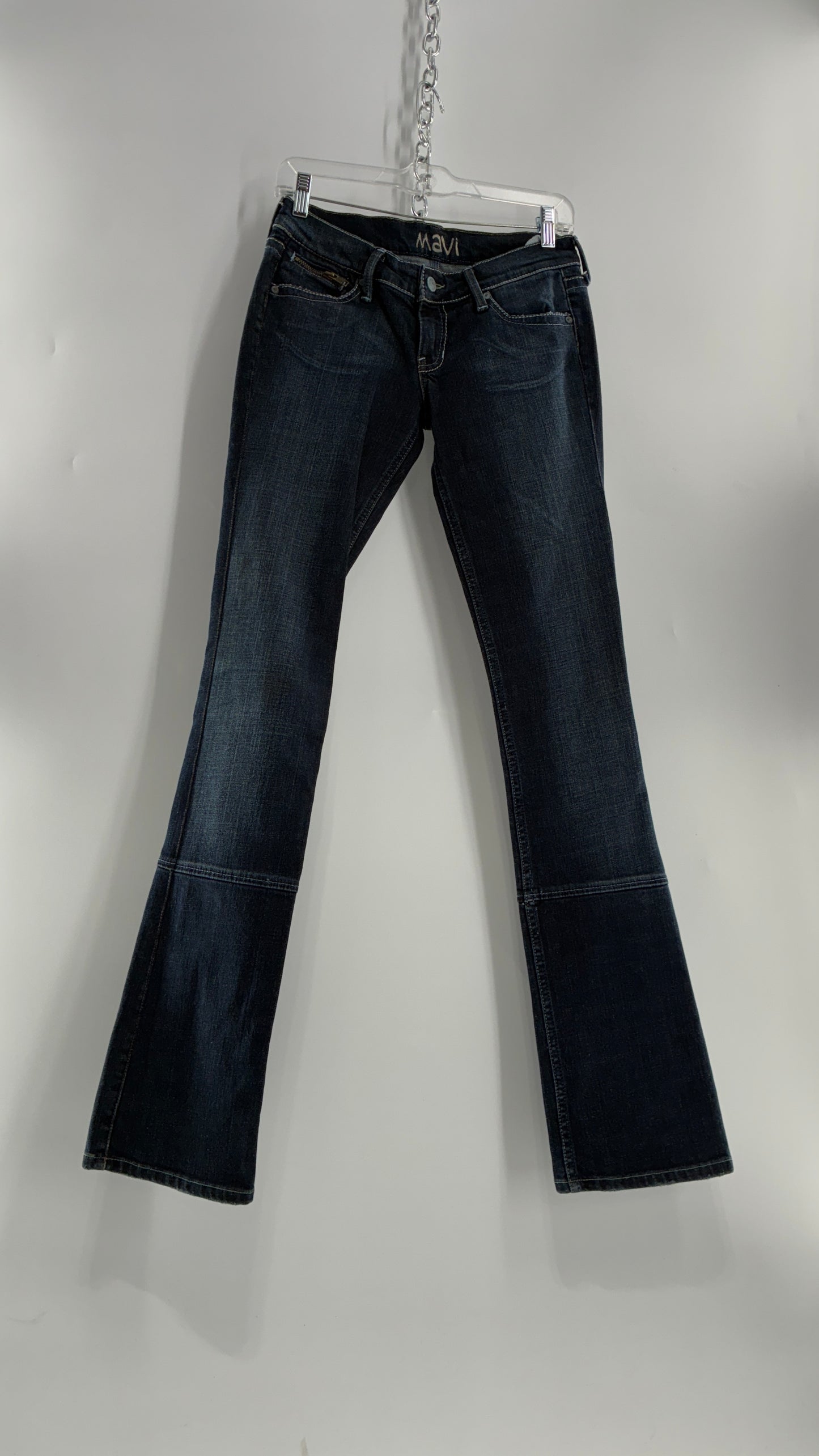 Vintage Mavi Low Rise Jeans with Zippered Bum and Ankle Details (25)