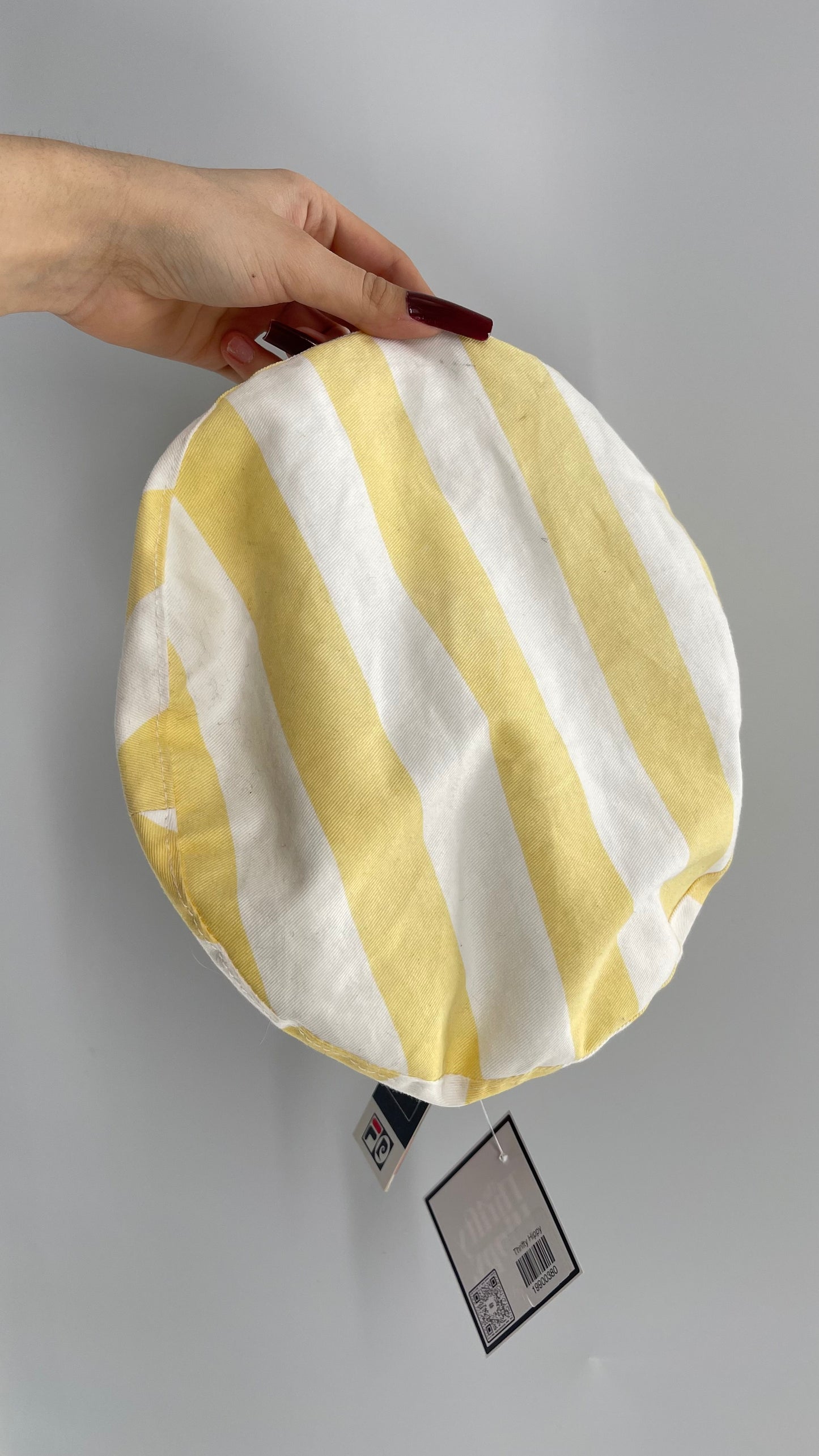 Urban Outfitters X Pierre Cardin Striped Beret with Embroidered Detail and Tags Attached