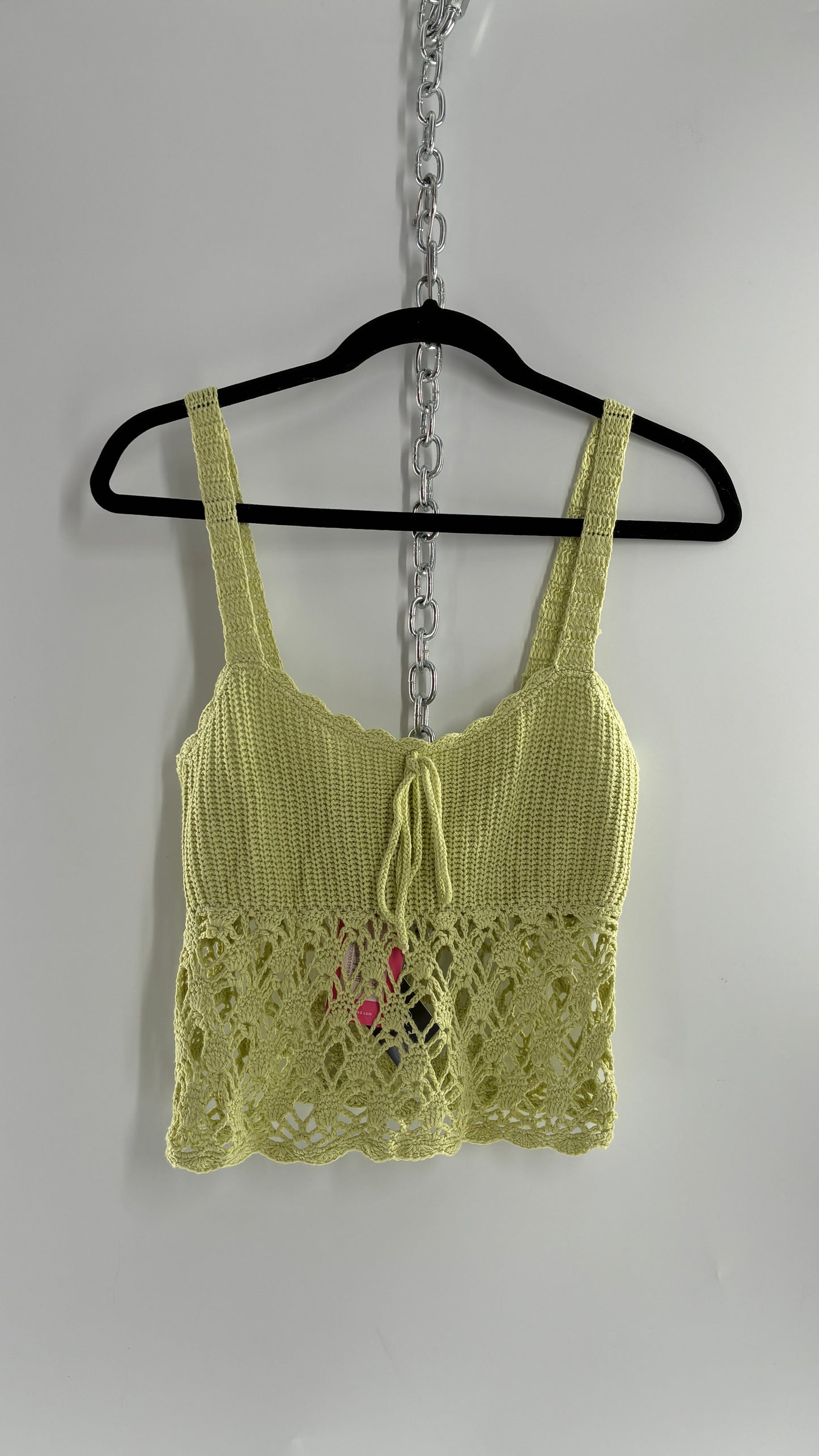 EDIKTED Green Knit Camisole with Tags Attached(XS)