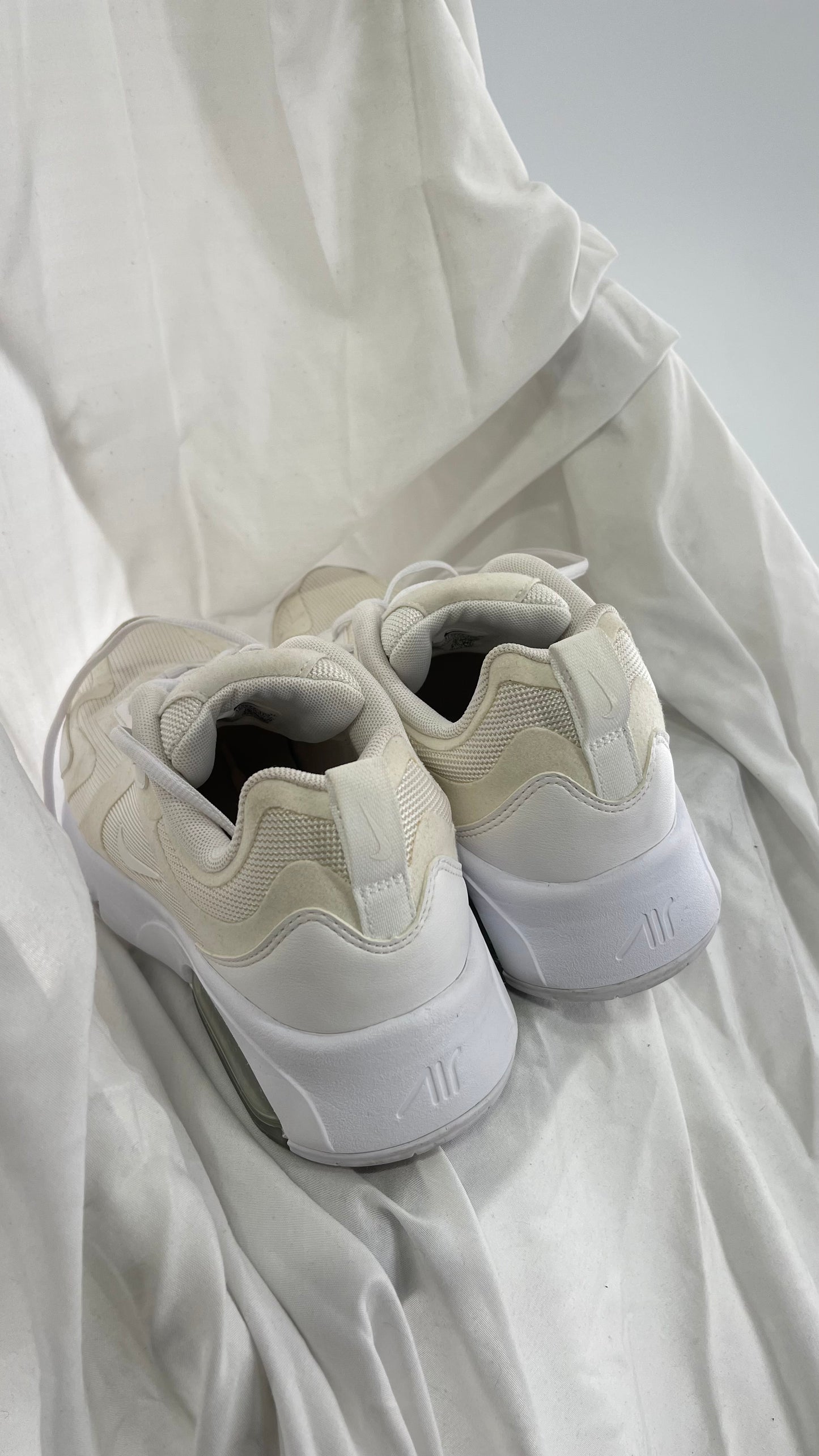 Worn Nike Air 200 Gs Triple White