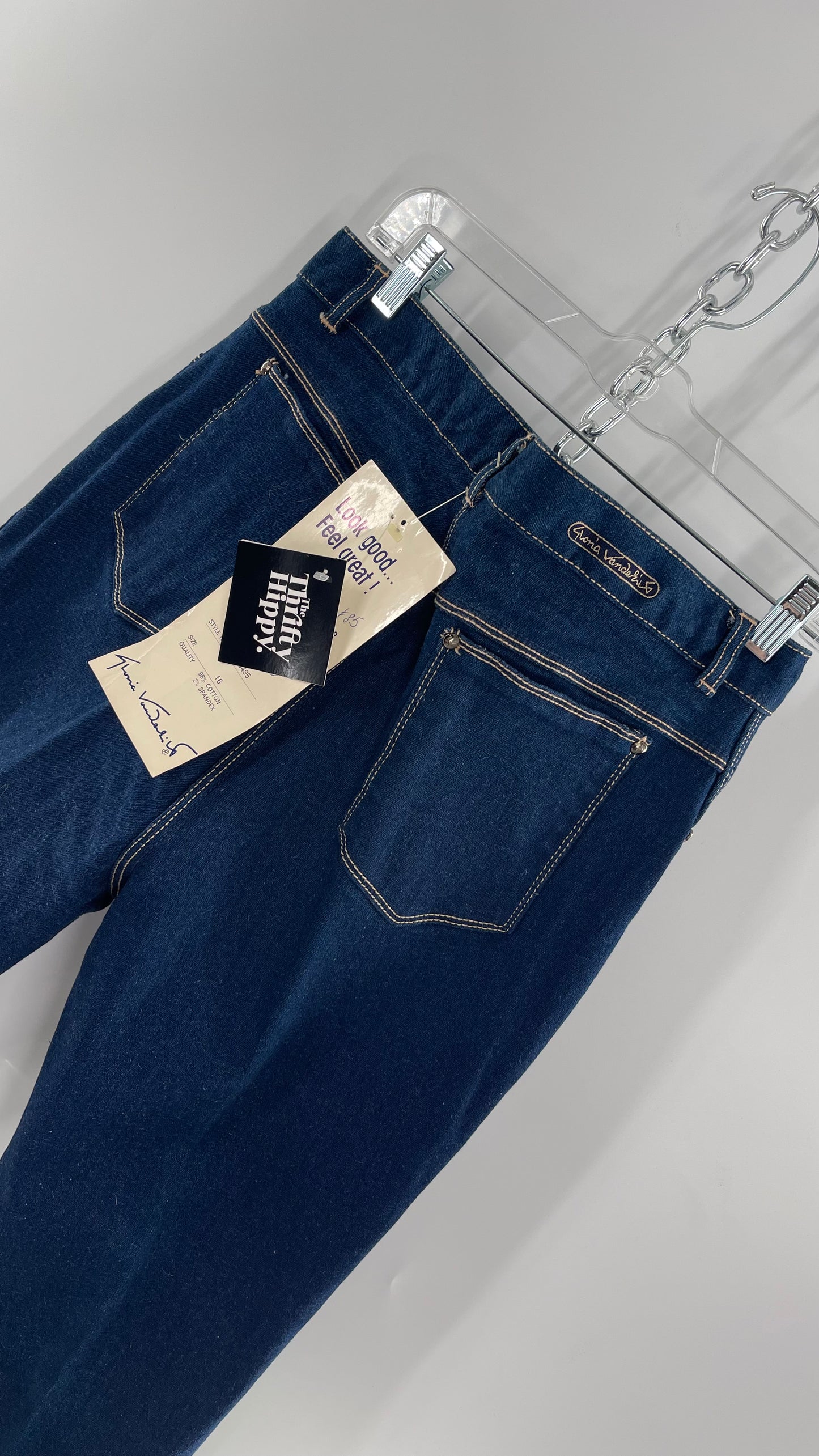 Deadstock Vintage Gloria Vanderbilt Dark Wash (16)