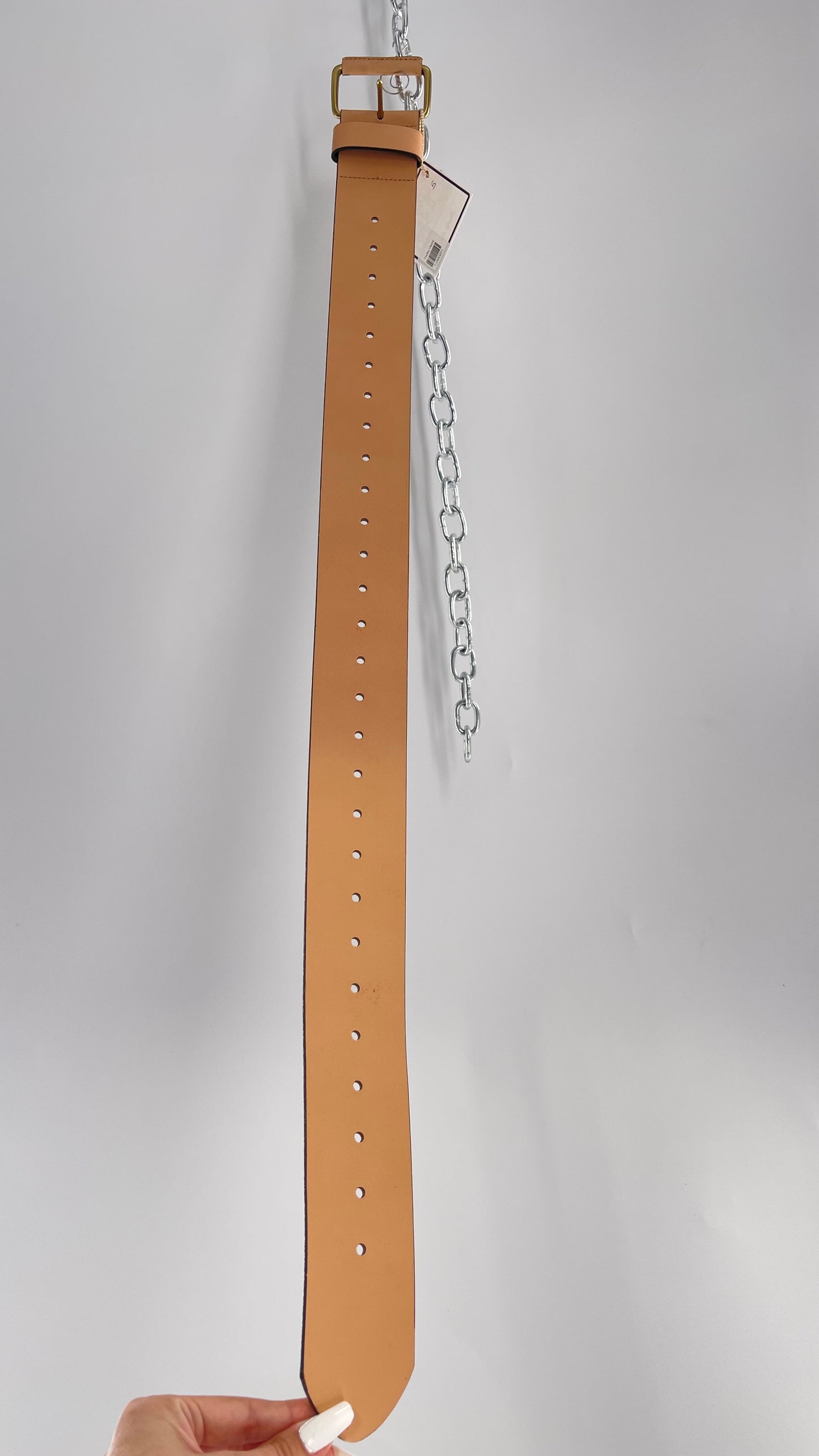 Banana Republic Italian Cow Leather Tan (S)