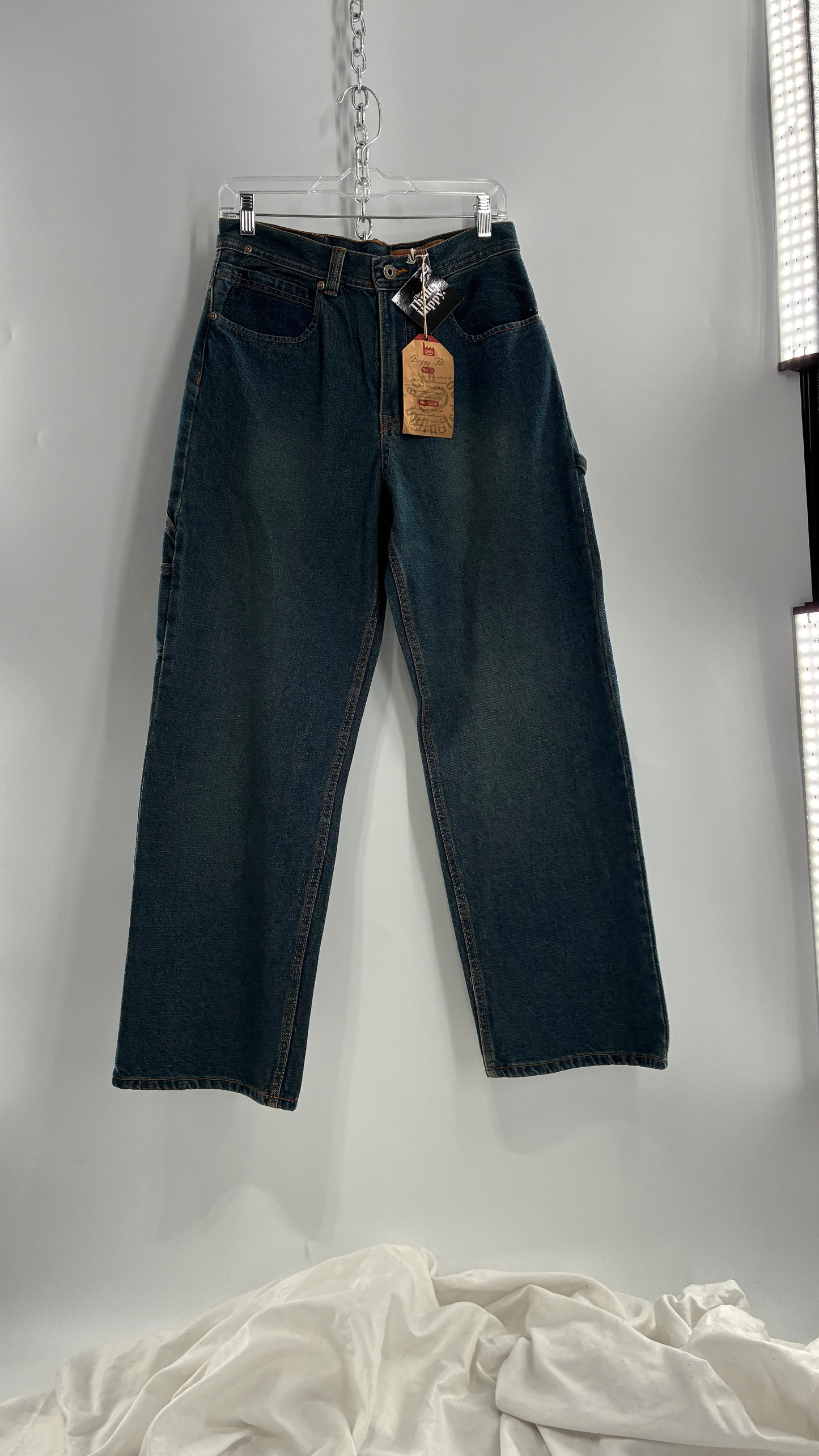 Deadstock Vintage Ecko Unlimited Baggy Fit Cargo Jeans (16Y)