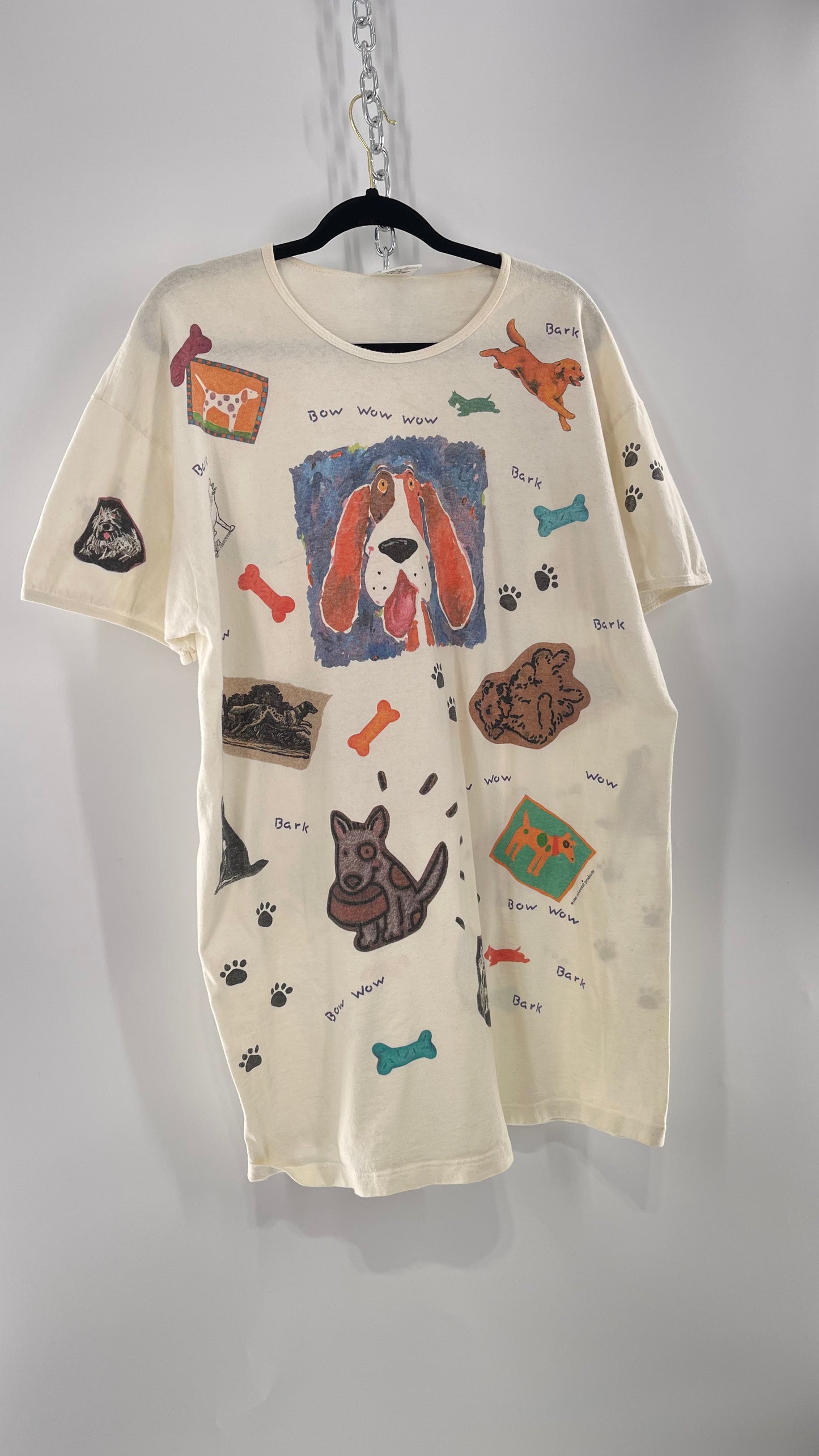 Vintage Bow Wow Oversized Graphic T (XXL)