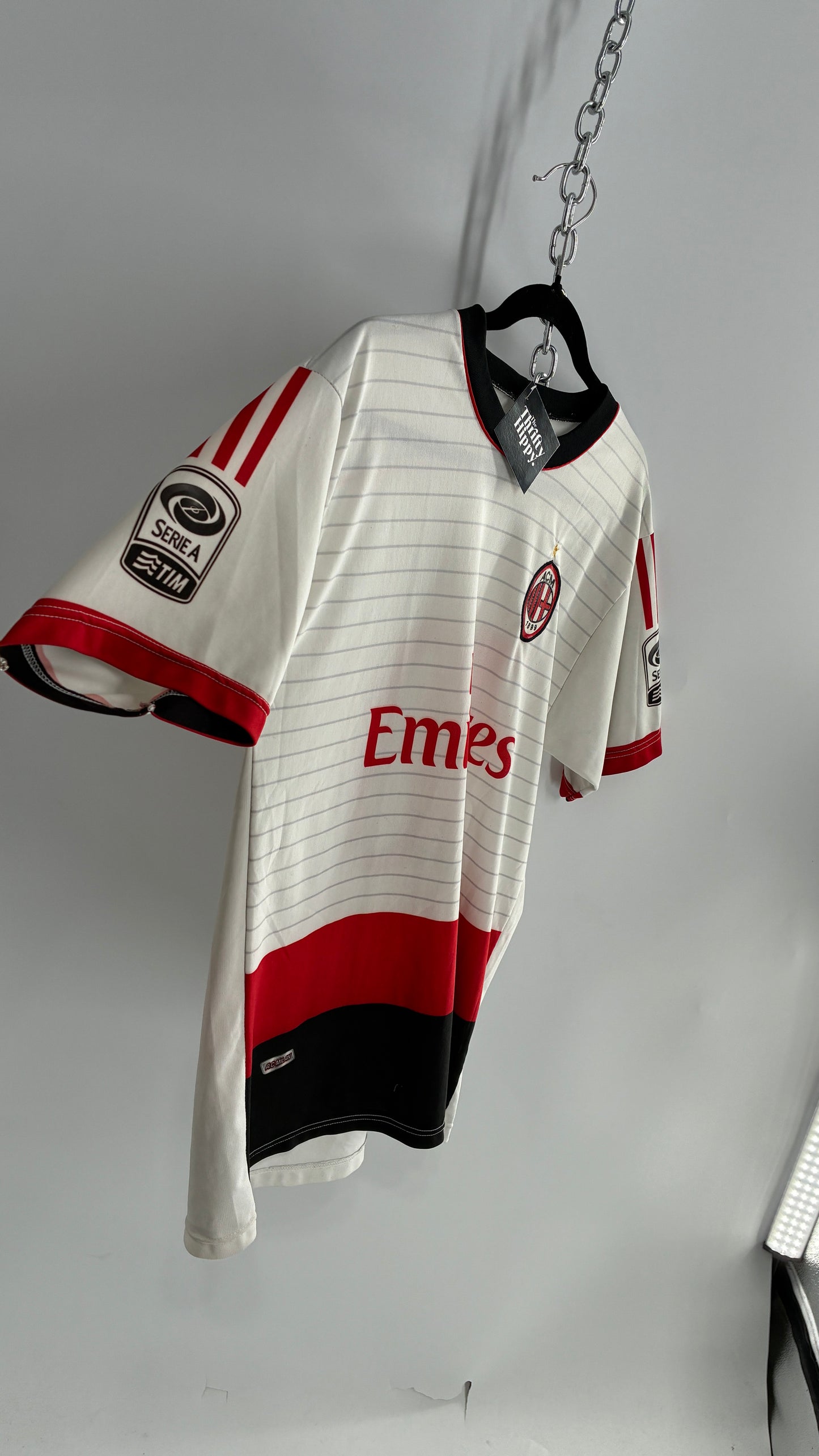 Fly Emirates Men’s Jersey T Shirt (Medium)