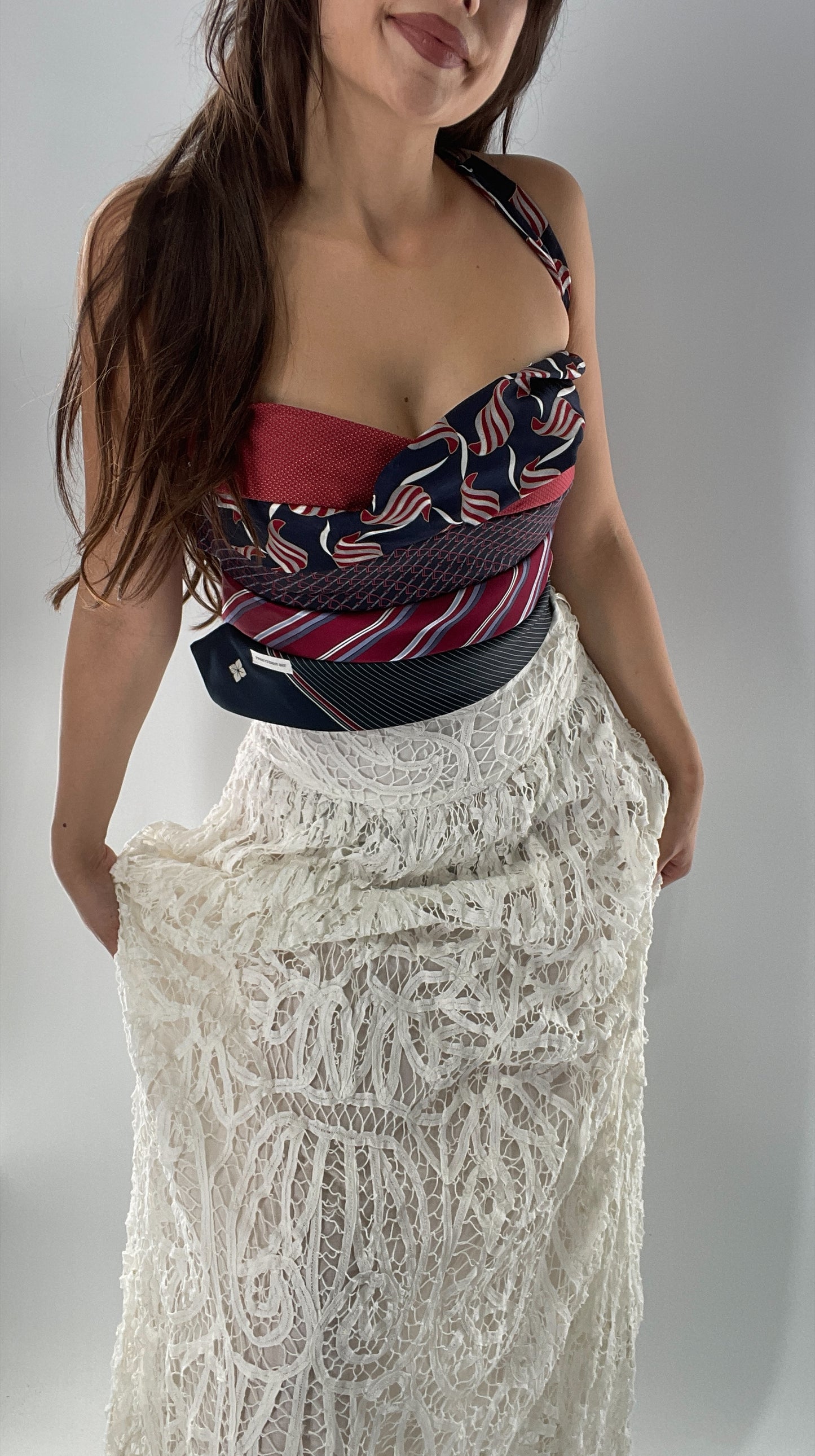All Tied Up Fourth of July Top (One Size)
