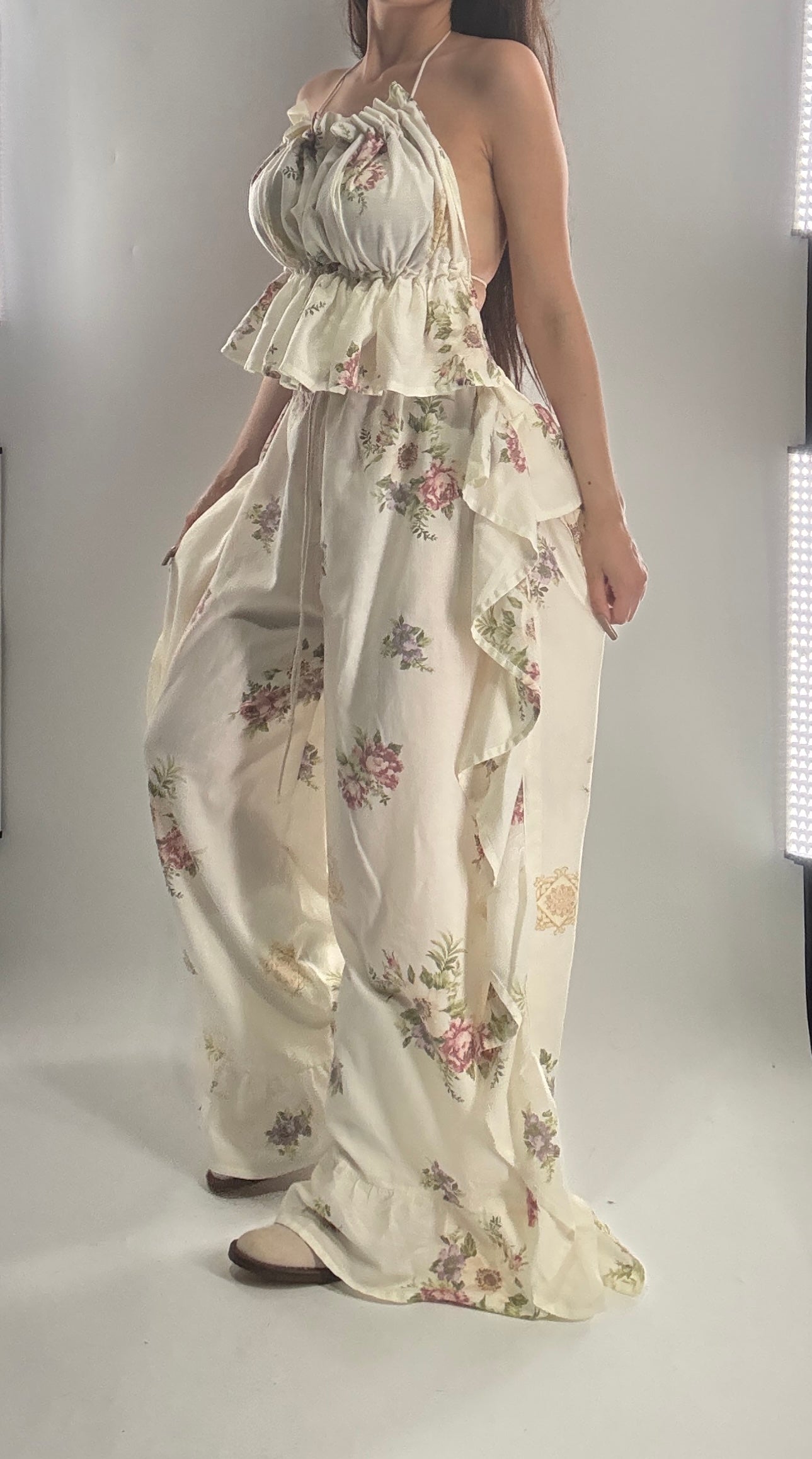 Vintage Handmade Floral Two Piece Set (XS-XL)