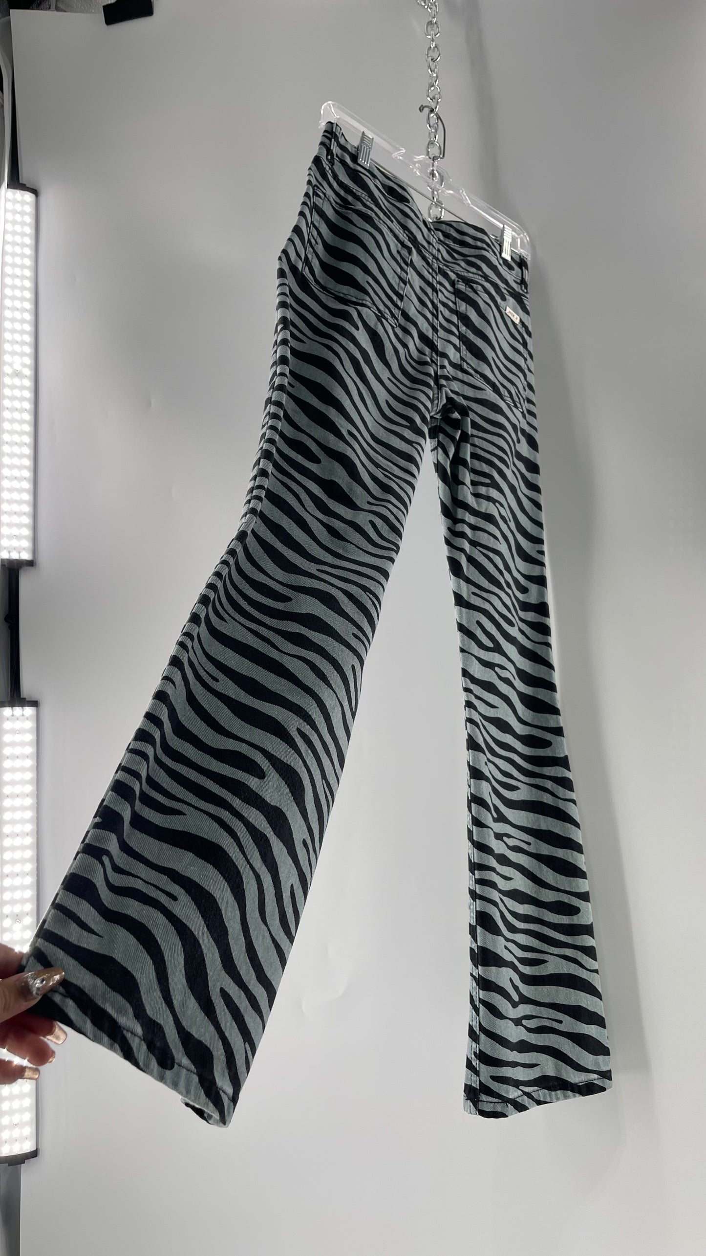 Milk It Baby Blue Kickflares in Zebra Patterning (26)