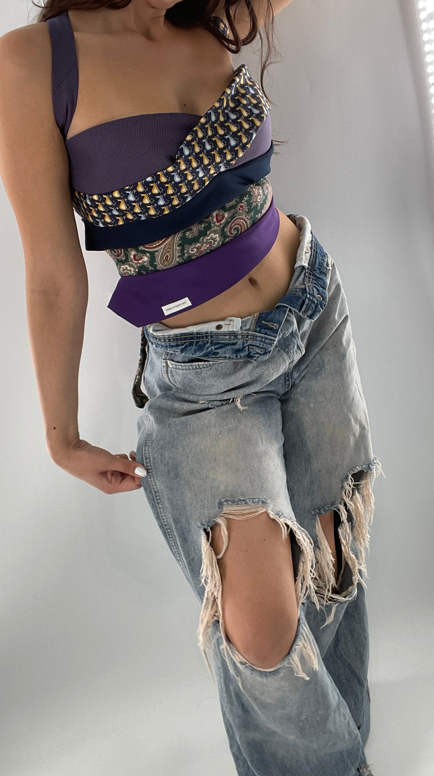 All Tied Up Custom Handmade Top (One Size)