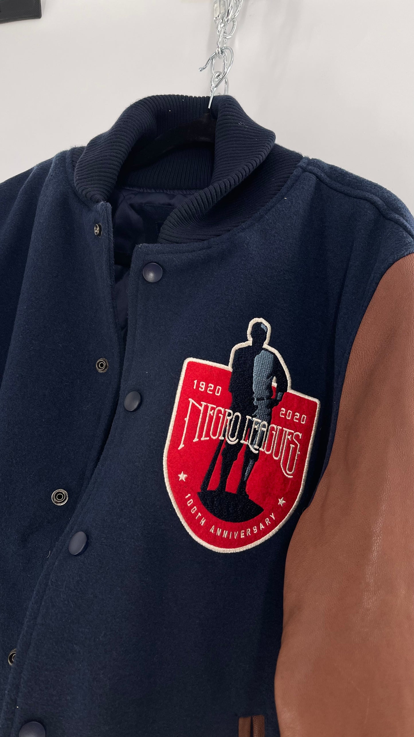 100th Anniversary Negro League Varsity Jacket (XL)