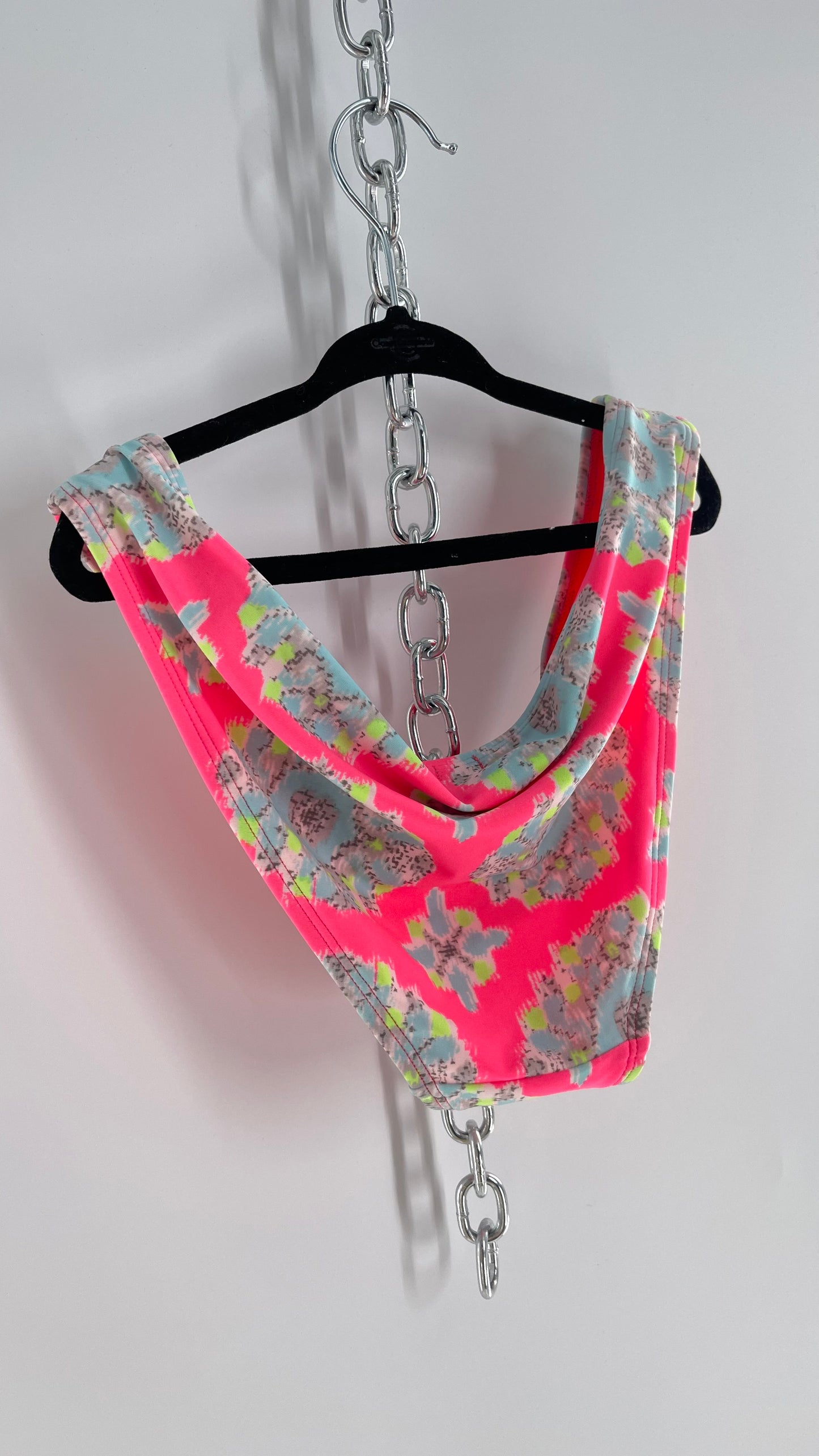 AERIE Hot Pink Swim Bottoms (Medium)