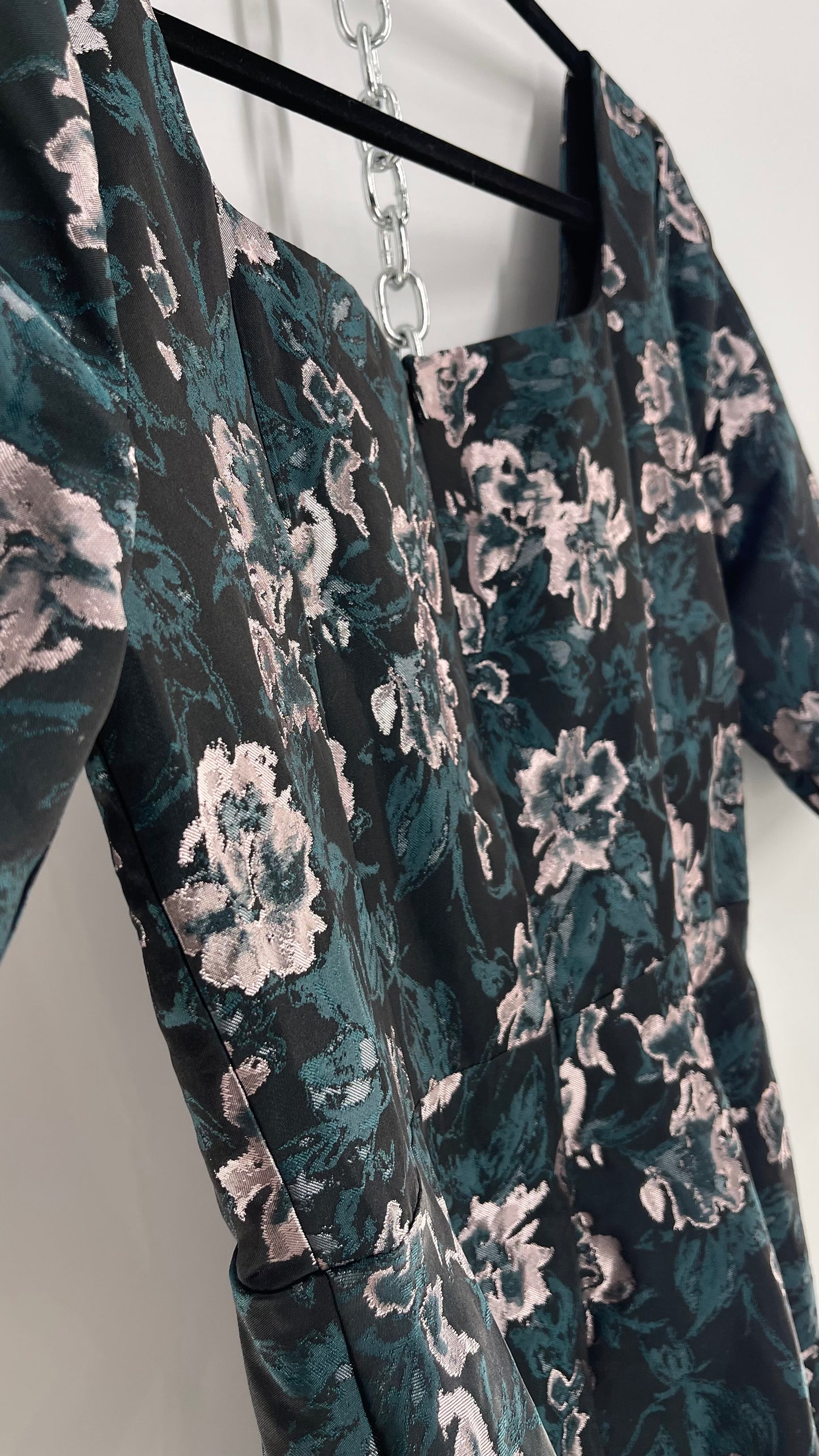 Kay Unger New York Jacquard Tapestry Dress (10)