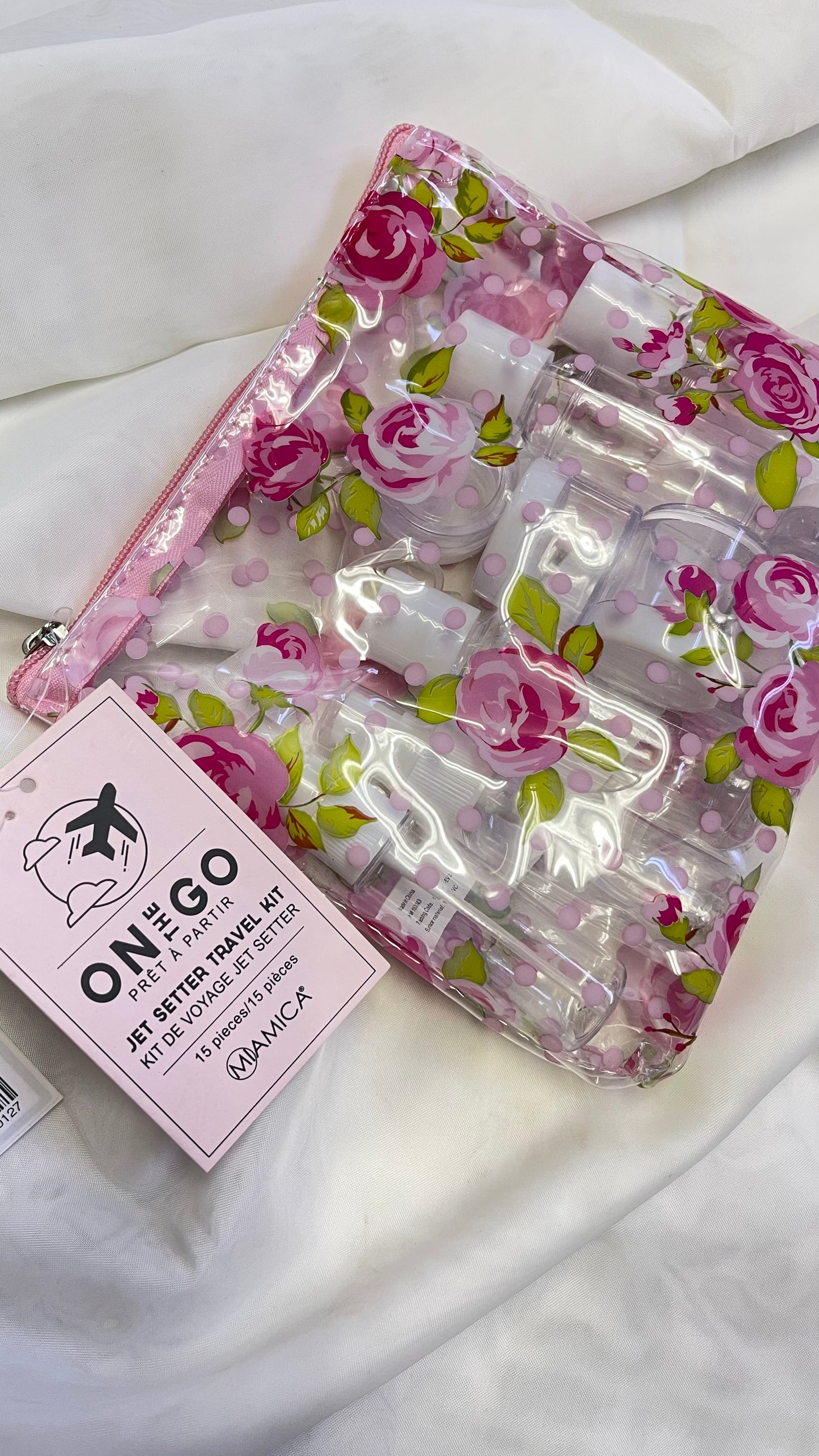 Urban Outfitters Rose 15pc Travel Kit