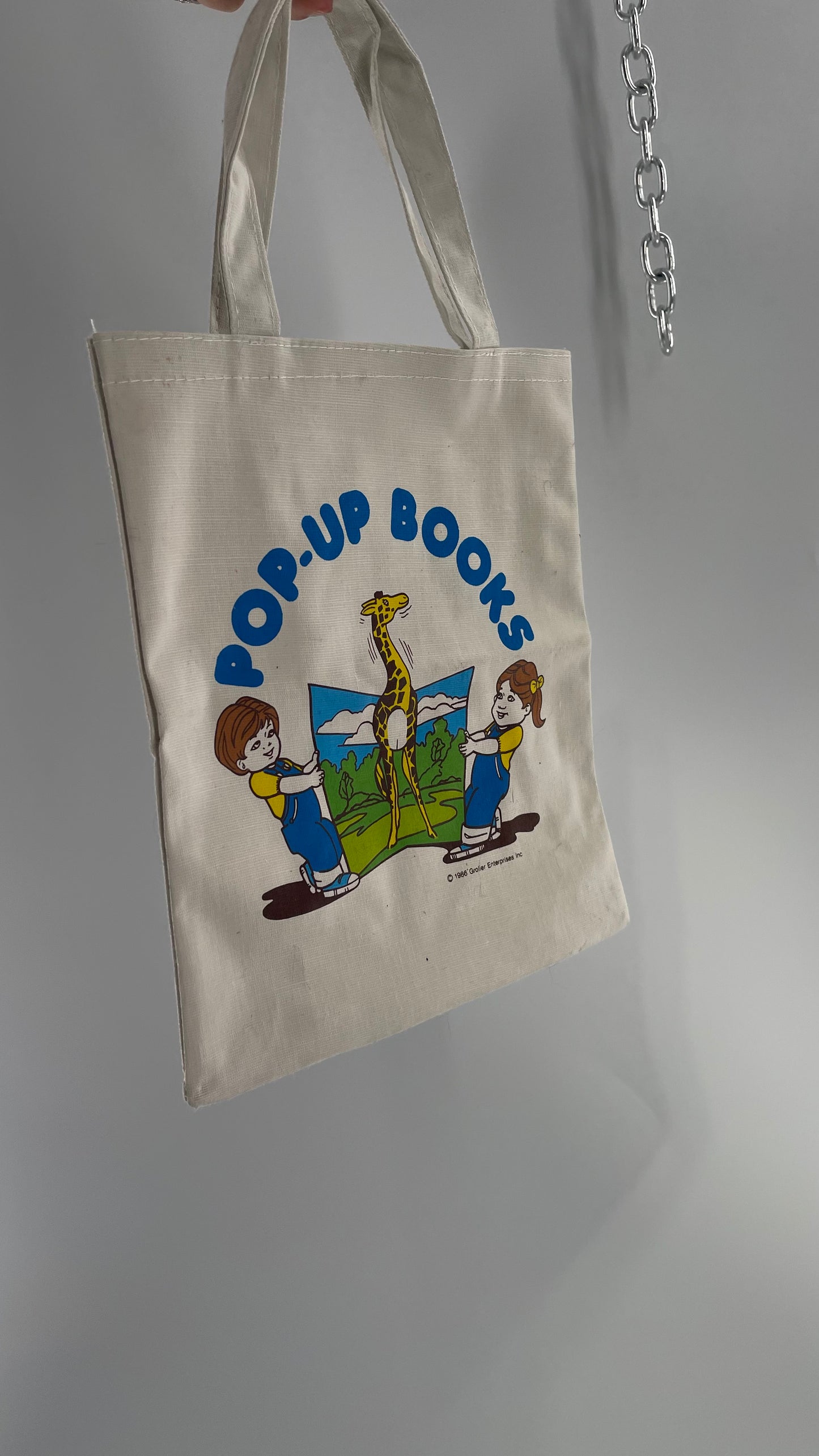 1986 Pop Up Books Mini Tote