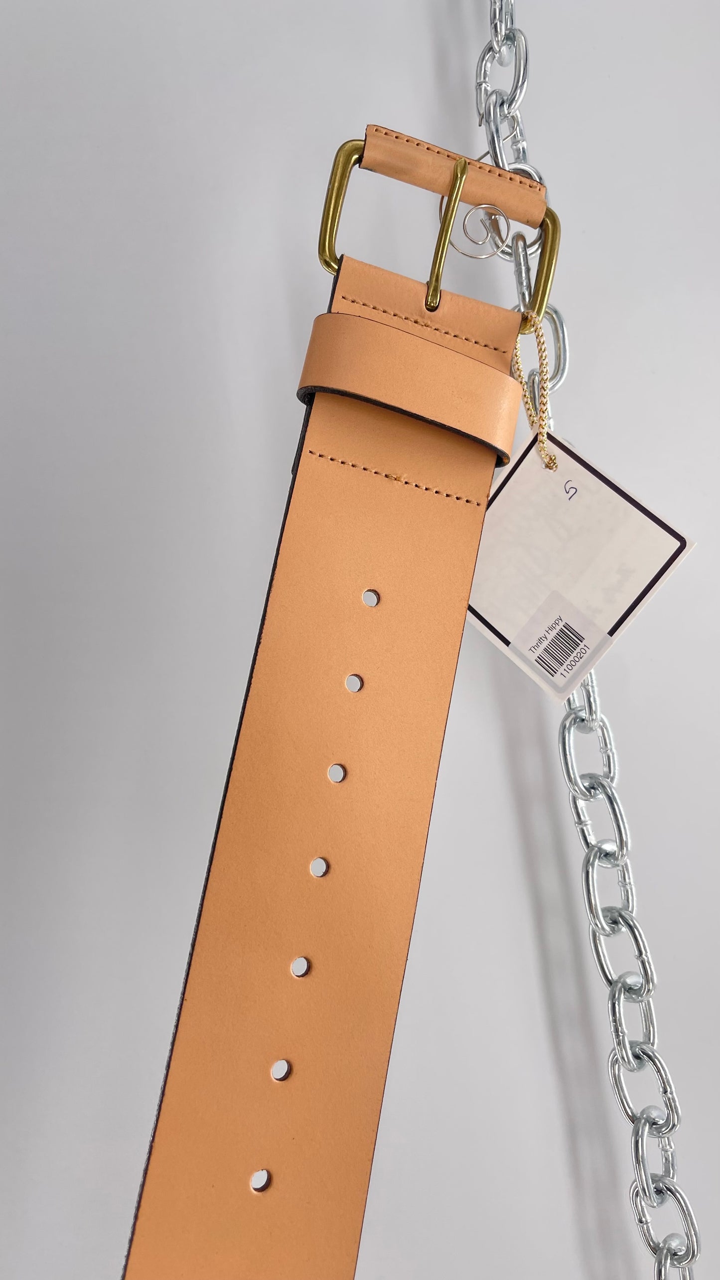 Banana Republic Italian Cow Leather Tan (S)