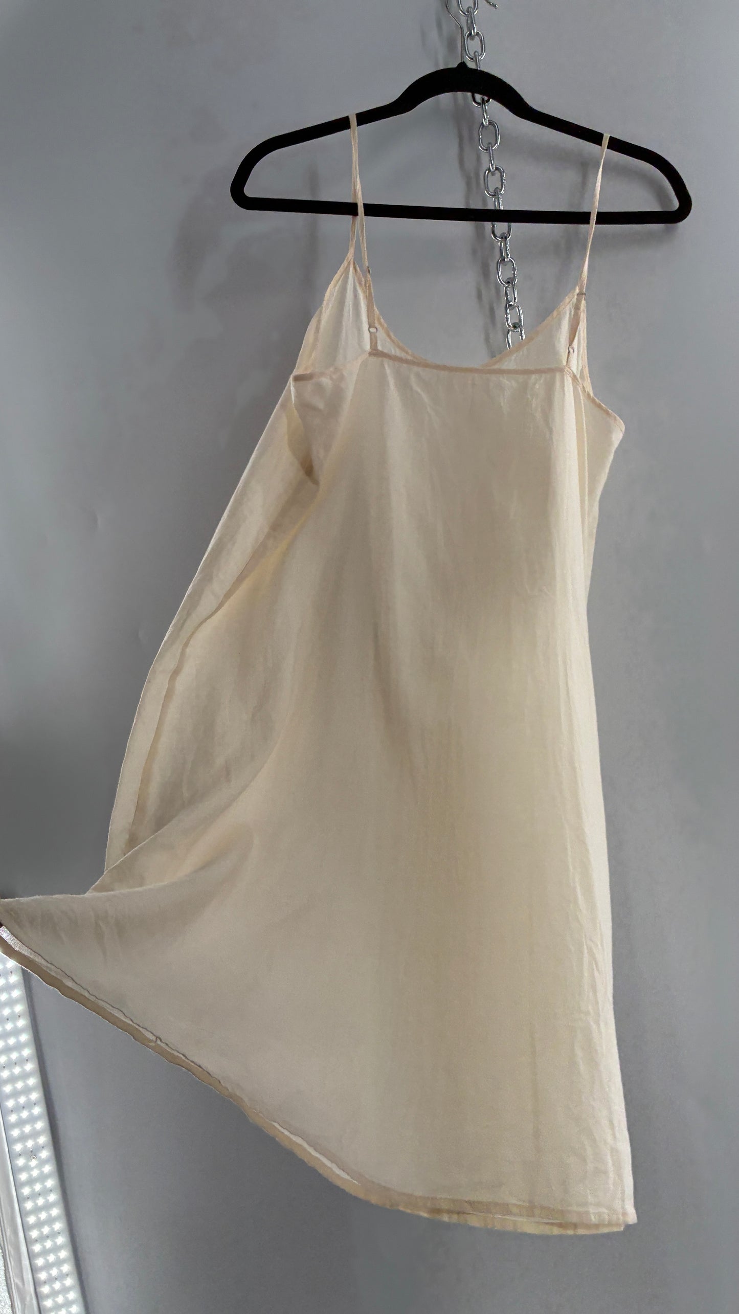 Off White Slip Dress (S/M)