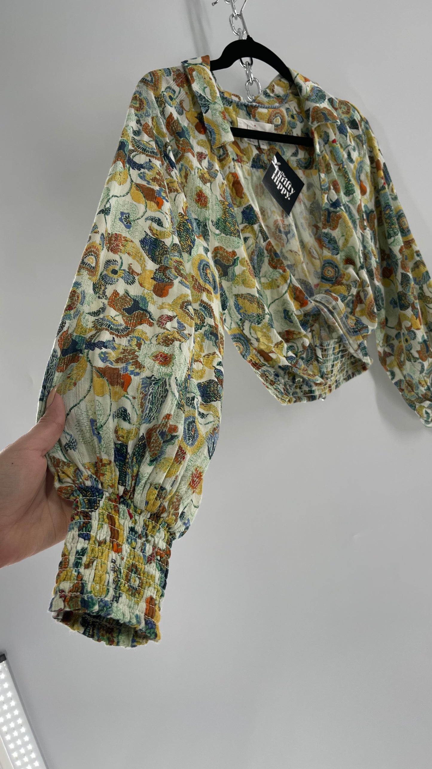 Anthropologie Collared Crop (XXS)