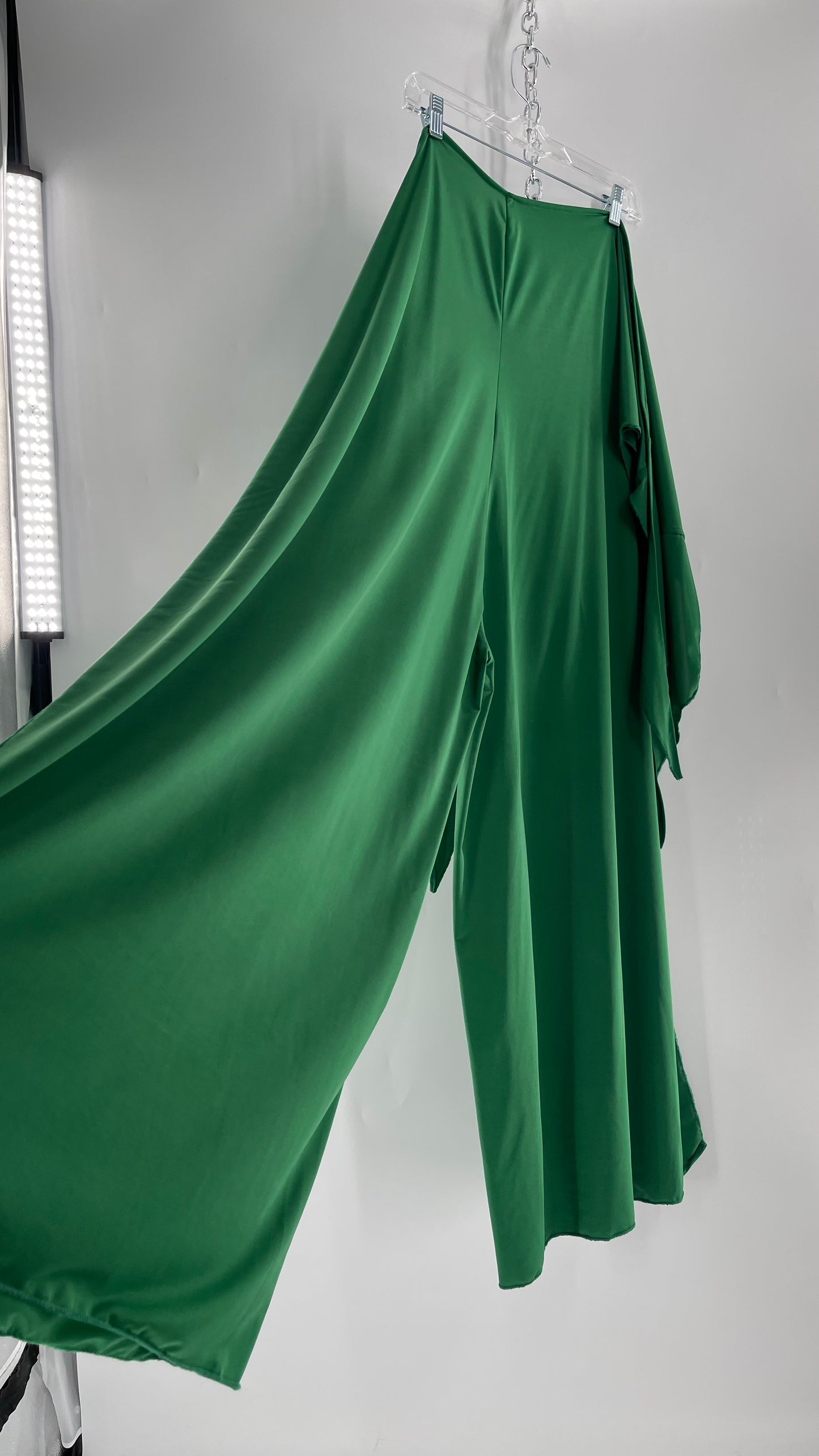 Handmade 9 in 1 Kelly Green Lycra Jumpsuit (One Size) •AS SEEN ON TIKTOK•