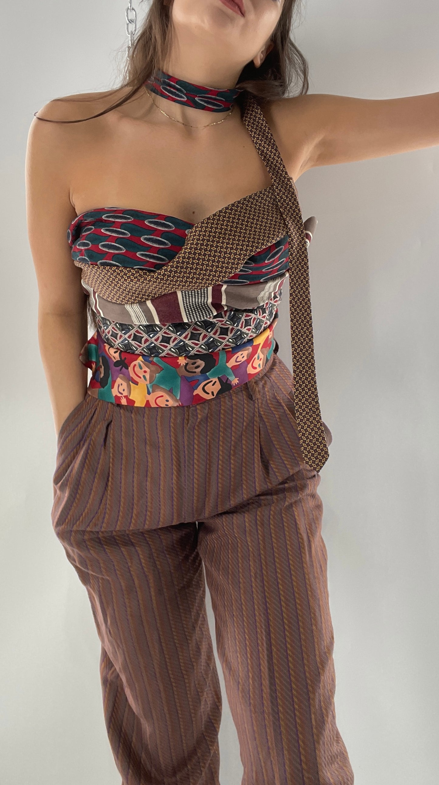 All Tied Up Custom Handmade Top (One Size)