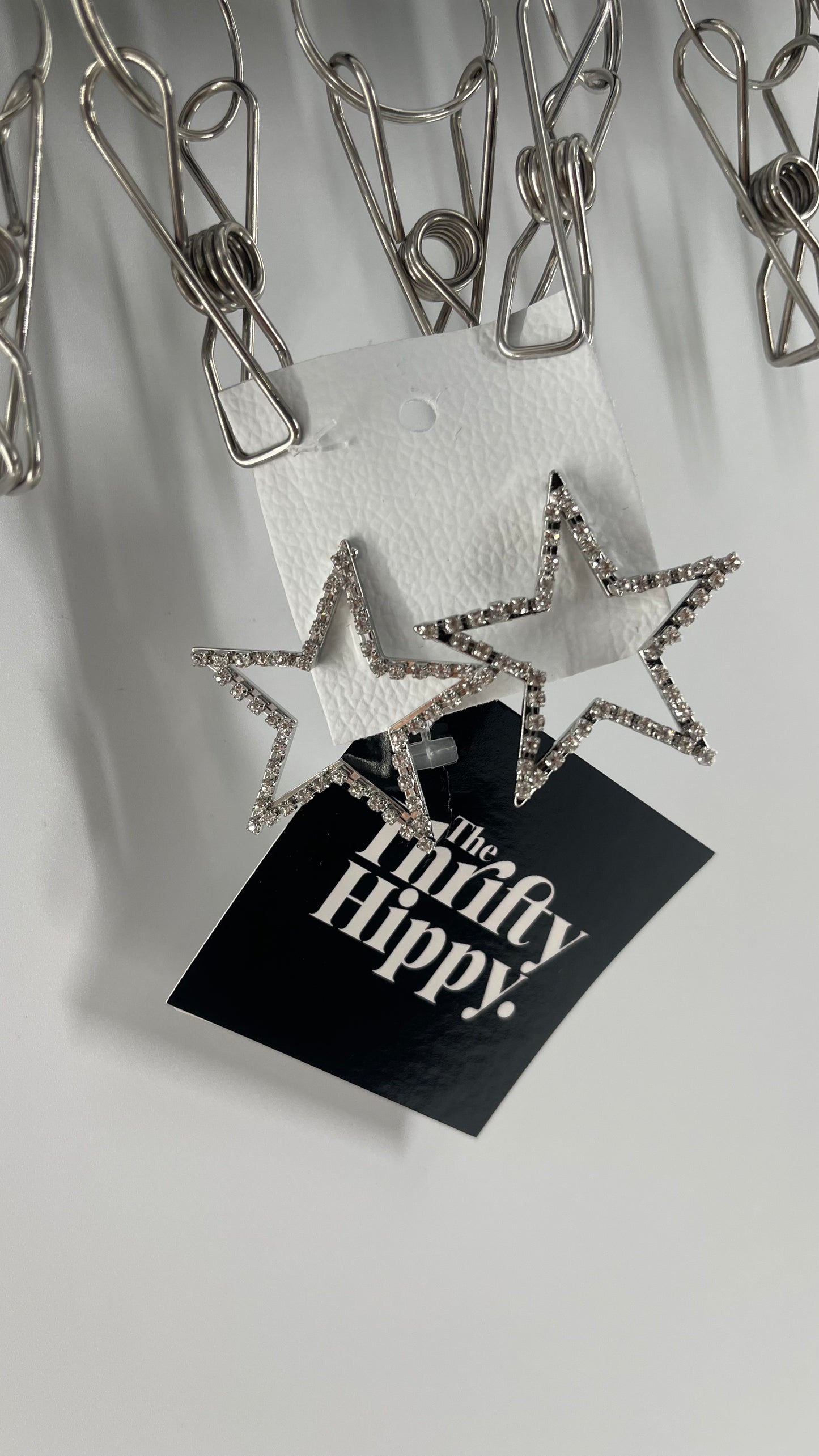 Free People Rhinestone Crystal Star Earring