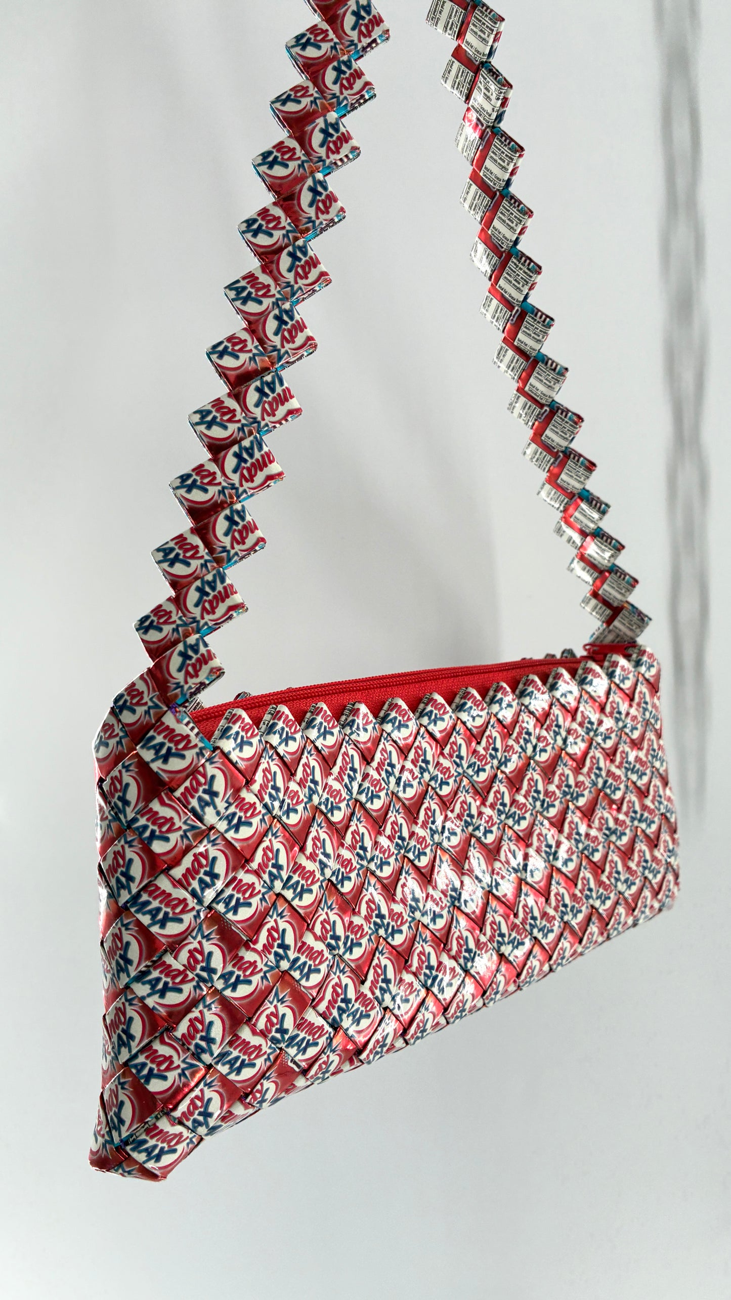 Vintage Candy Wrapper Shoulder Purse