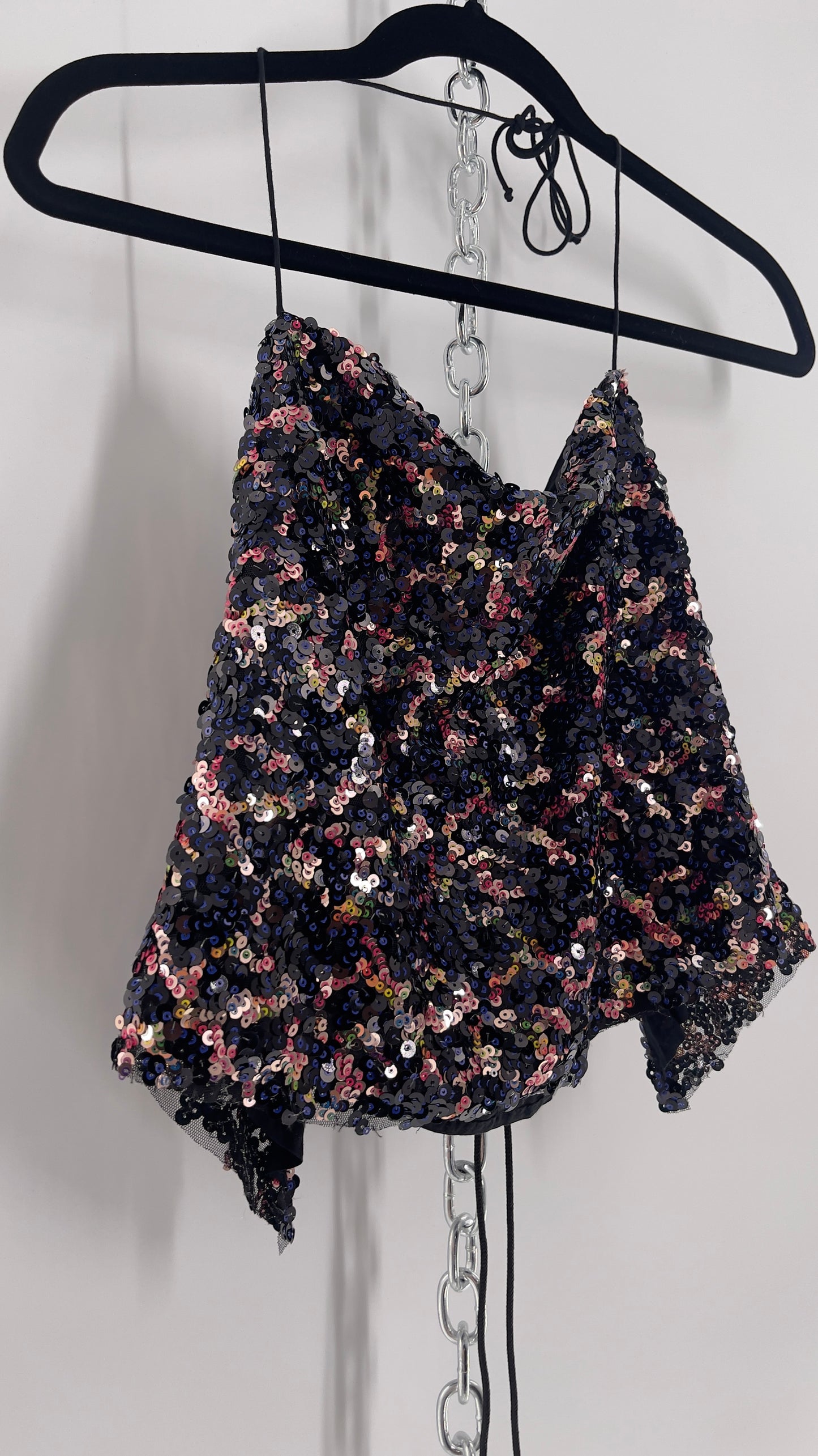 Urban Outfitters Multicolored Sequin Top (Medium)