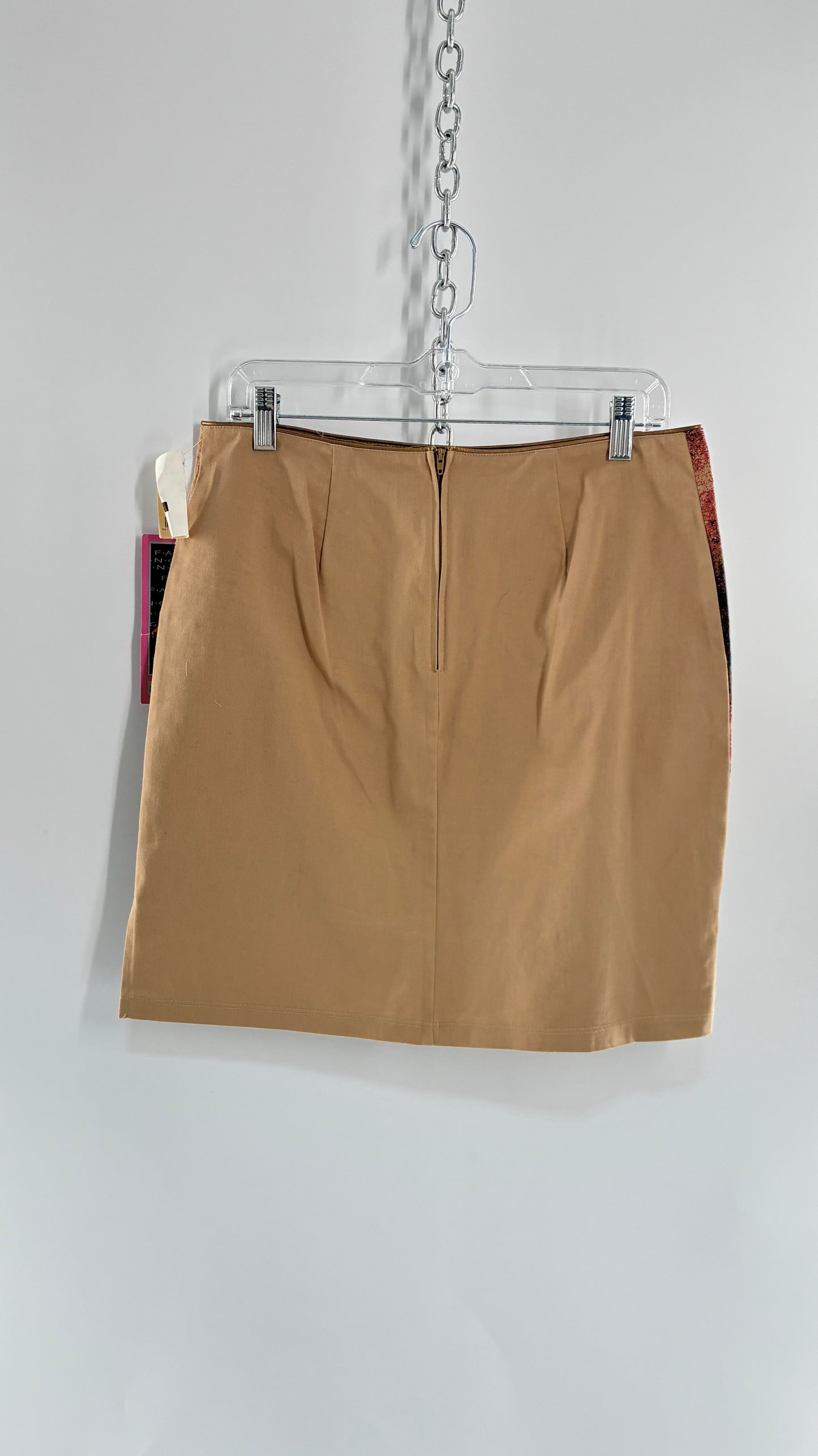 Deadstock Vintage FANG Graphic Glitter Skirt (Large)