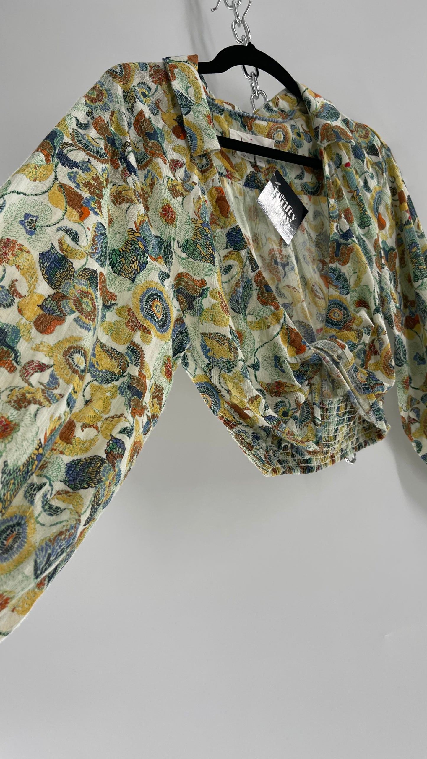 Anthropologie Collared Crop (XXS)