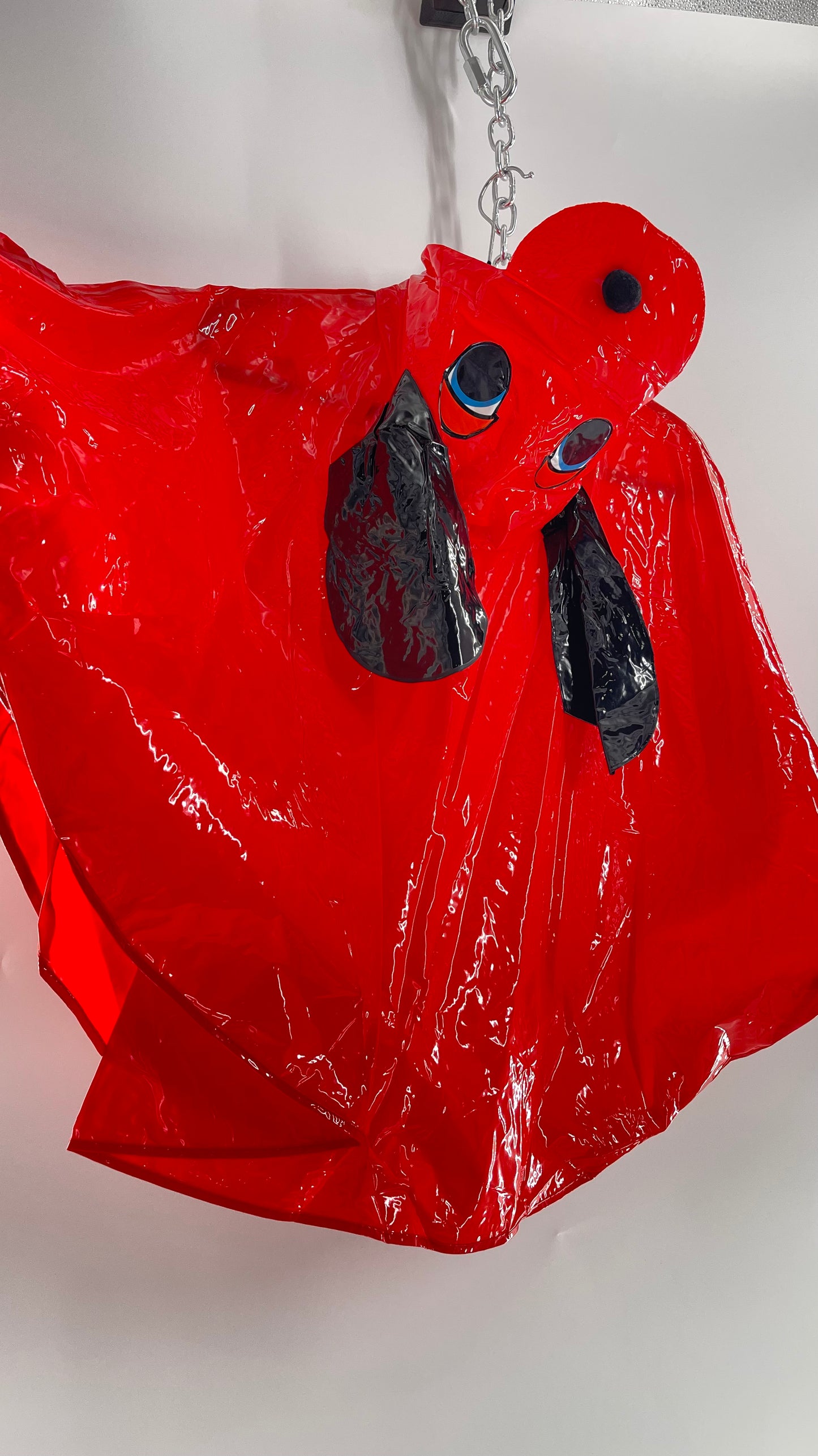 Deadstock Vintage Puddle Duds Puppy Rain Poncho with Dog Hood and Floppy Ears ‘90s (One Size)
