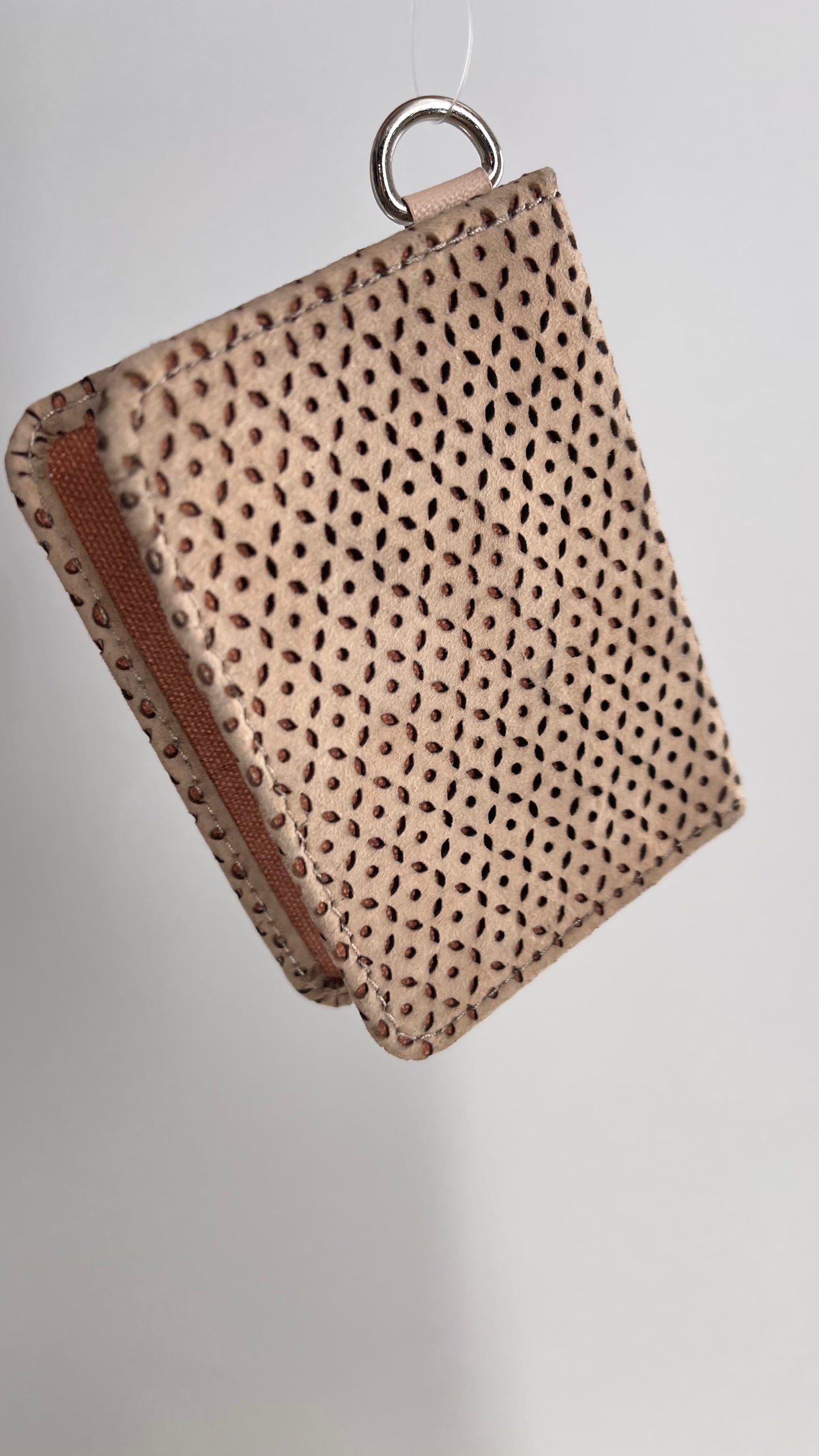 Free People Tan and Salmon Wallet