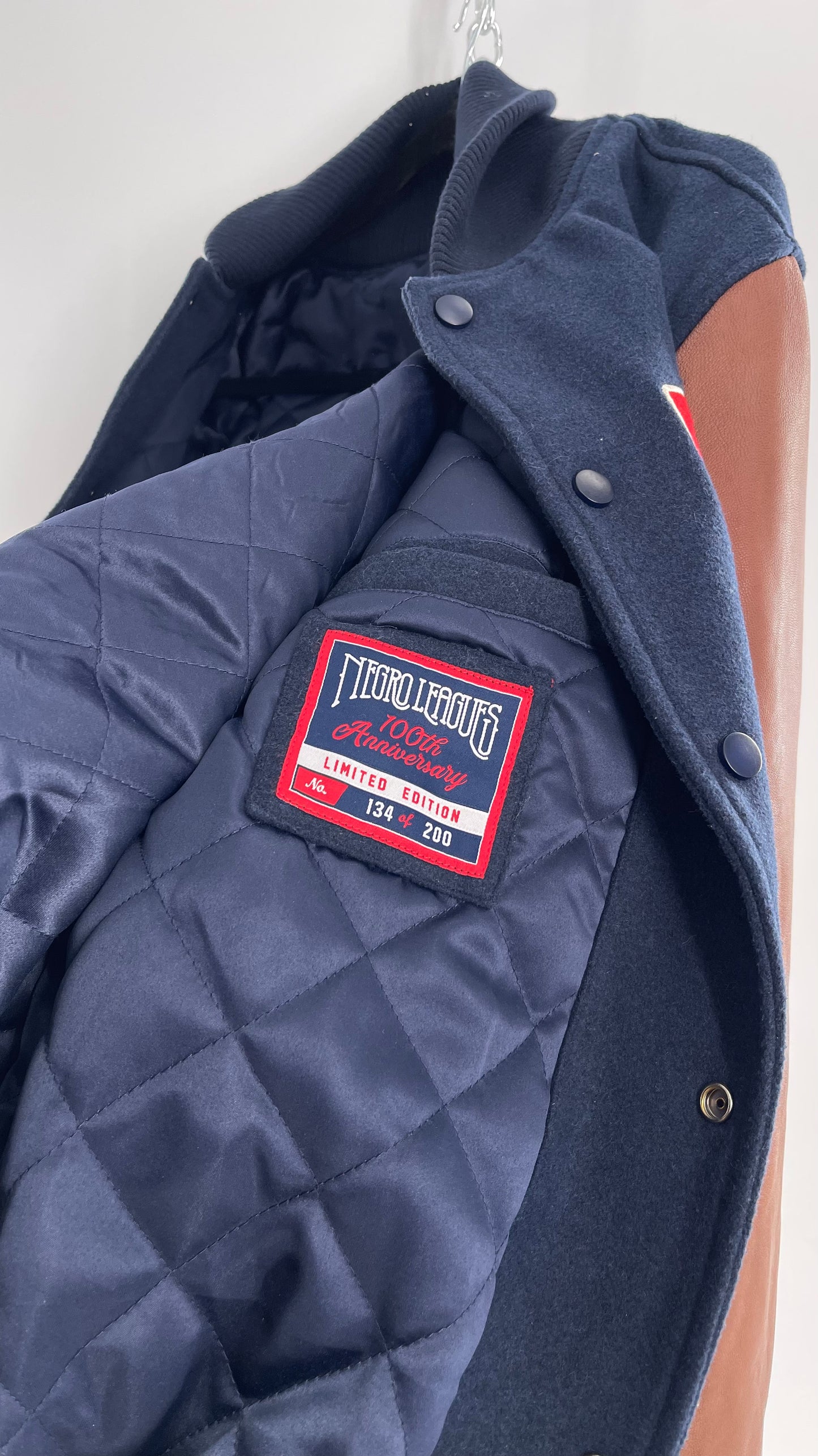 100th Anniversary Negro League Varsity Jacket (XL)