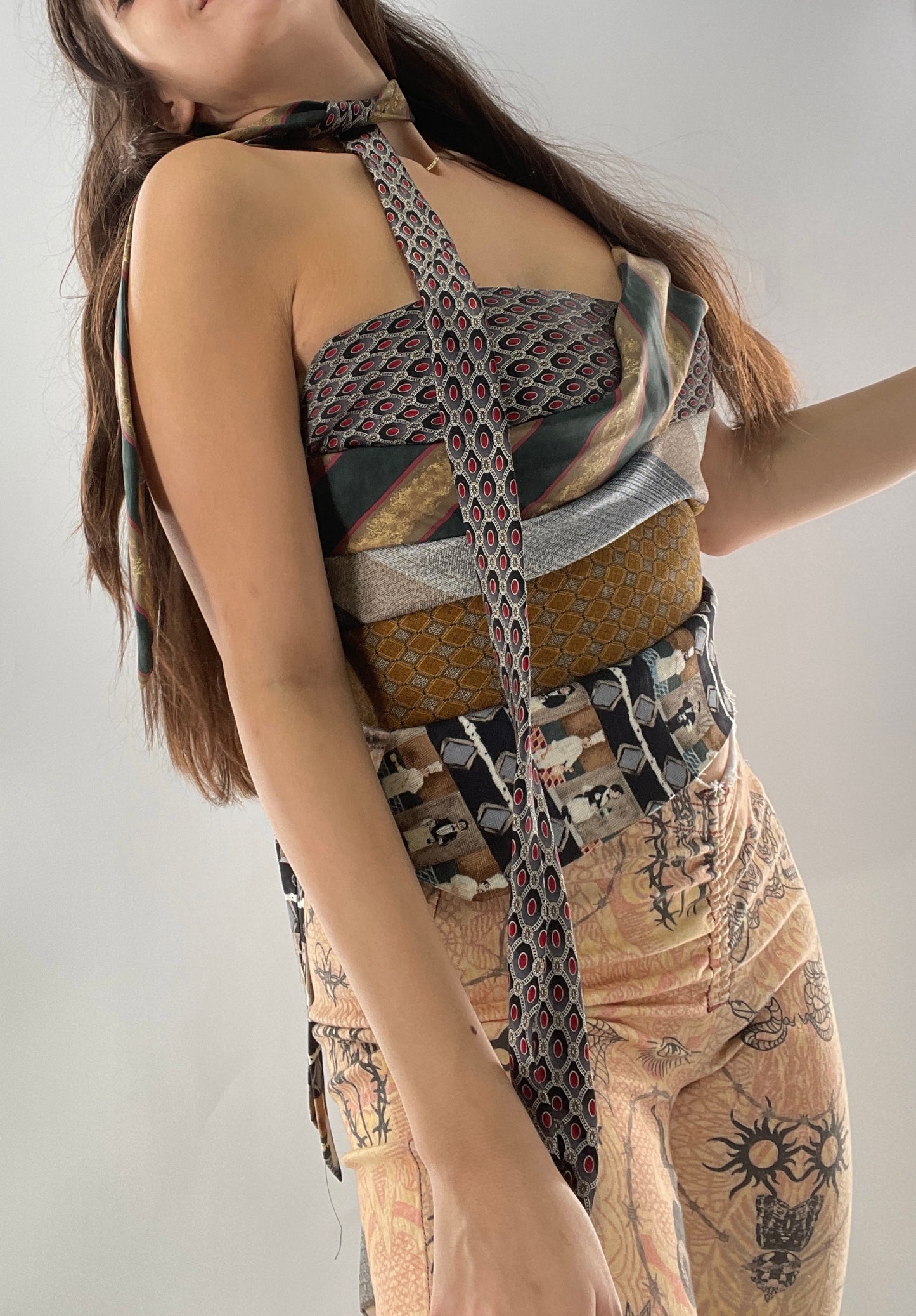 All Tied Up Custom Handmade Top (One Size)