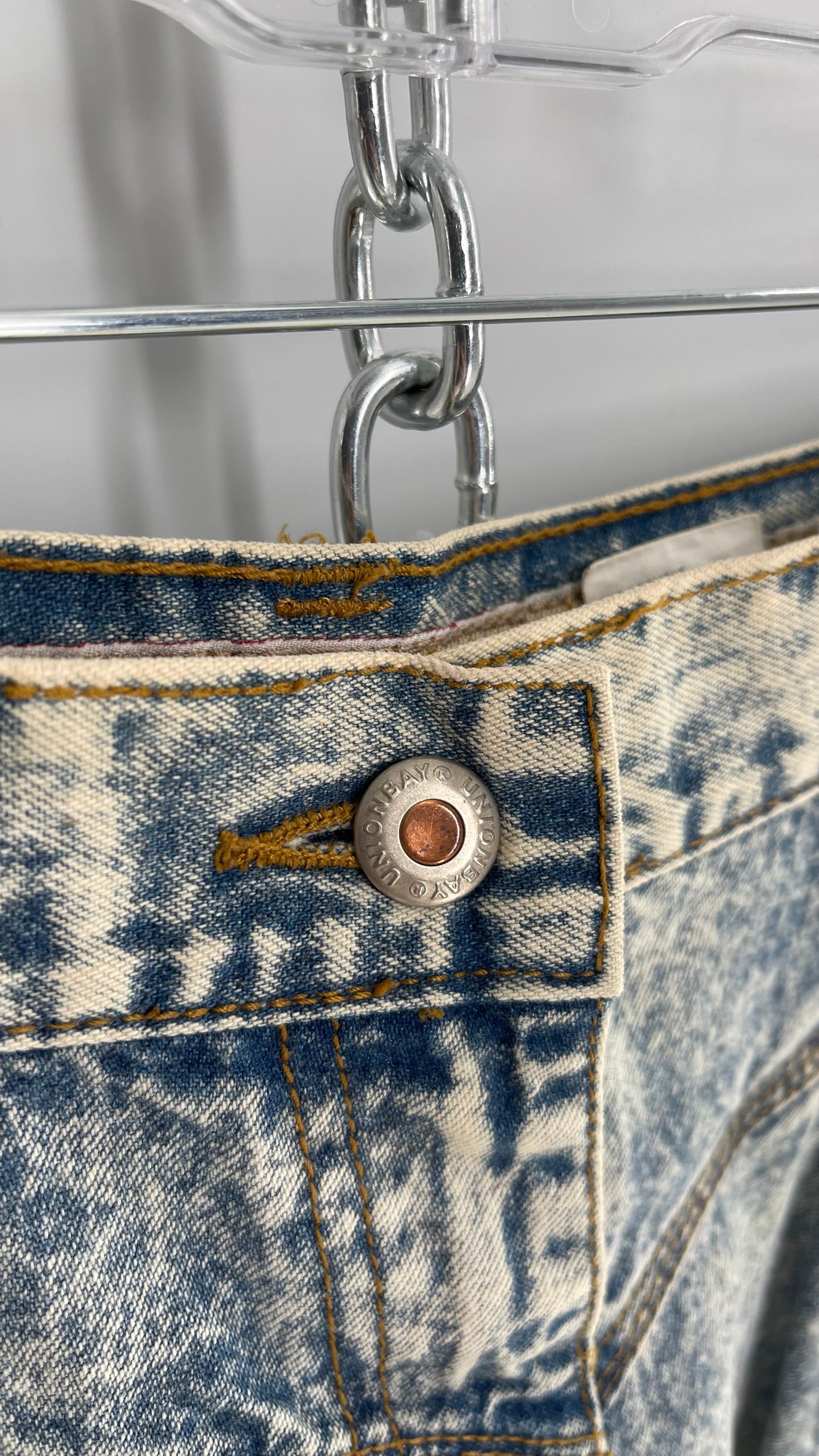 Vintage Union Bay Acid Wash Circle Skirt (3)