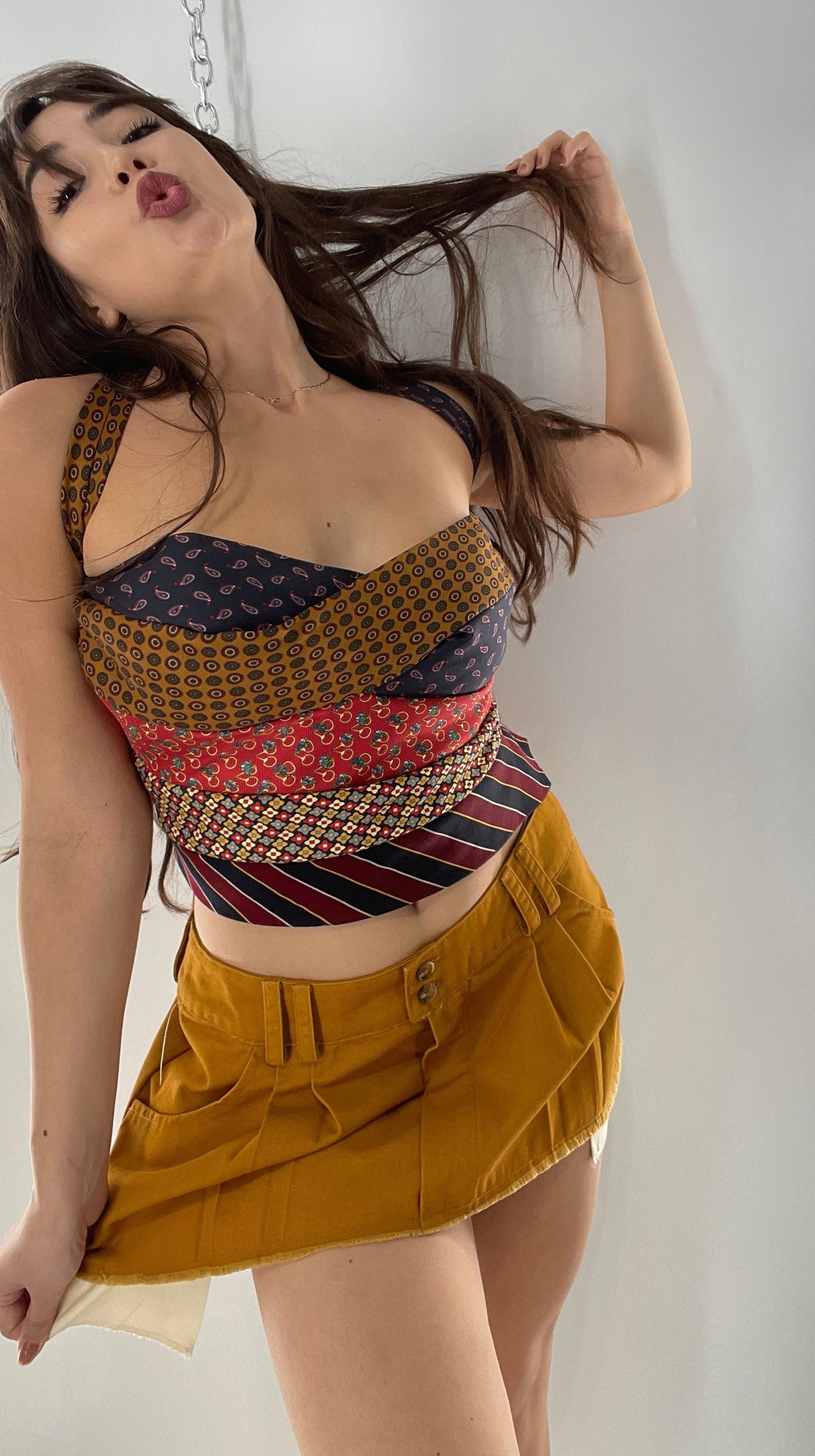 All Tied Up Custom Handmade Top (One Size)