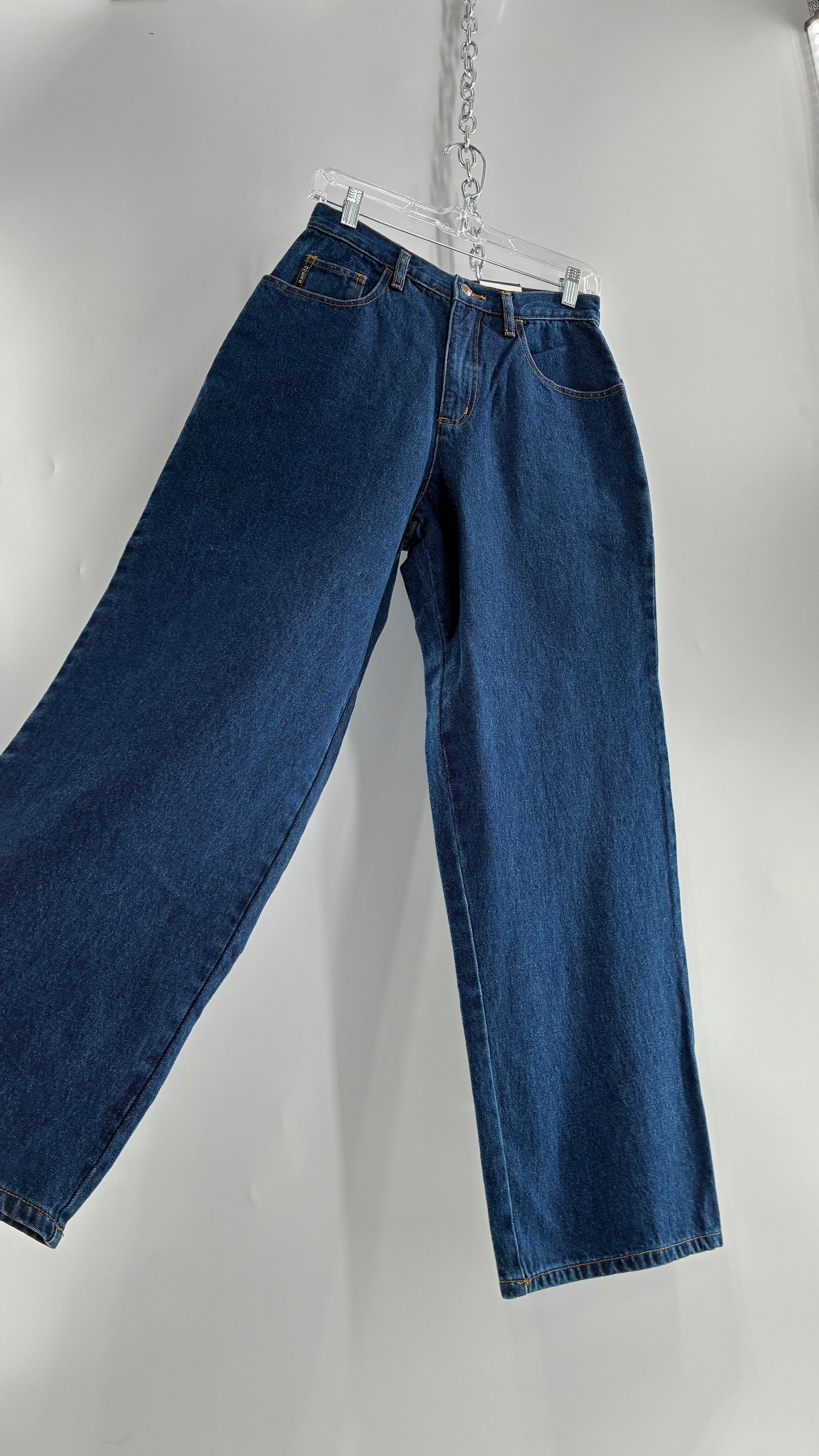 Rare Deadstock Vintage GUESS 1997 Baggy Wide Leg Cargo Jeans (28x29)