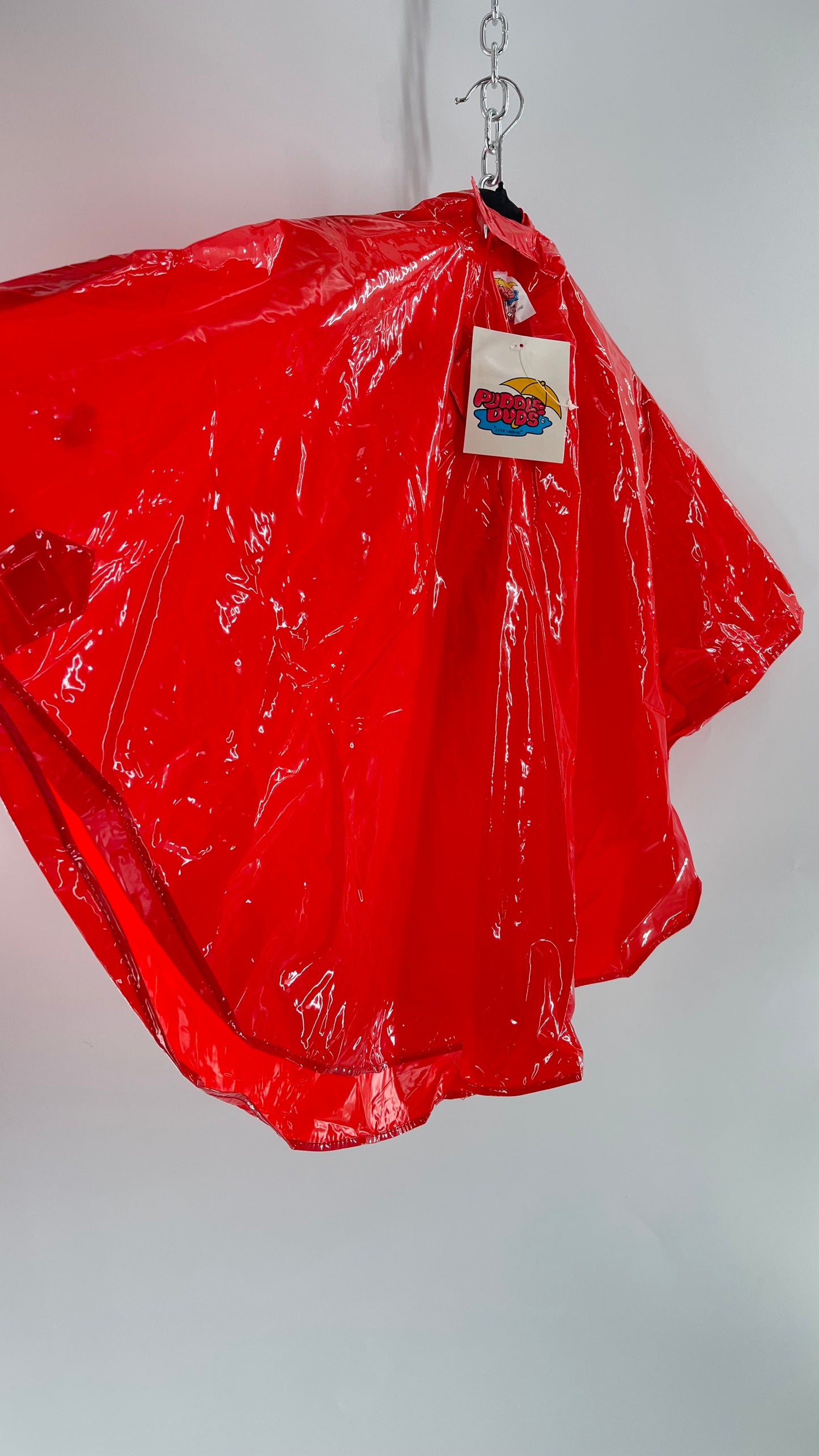Deadstock Vintage Puddle Duds Puppy Rain Poncho with Dog Hood and Floppy Ears ‘90s (One Size)