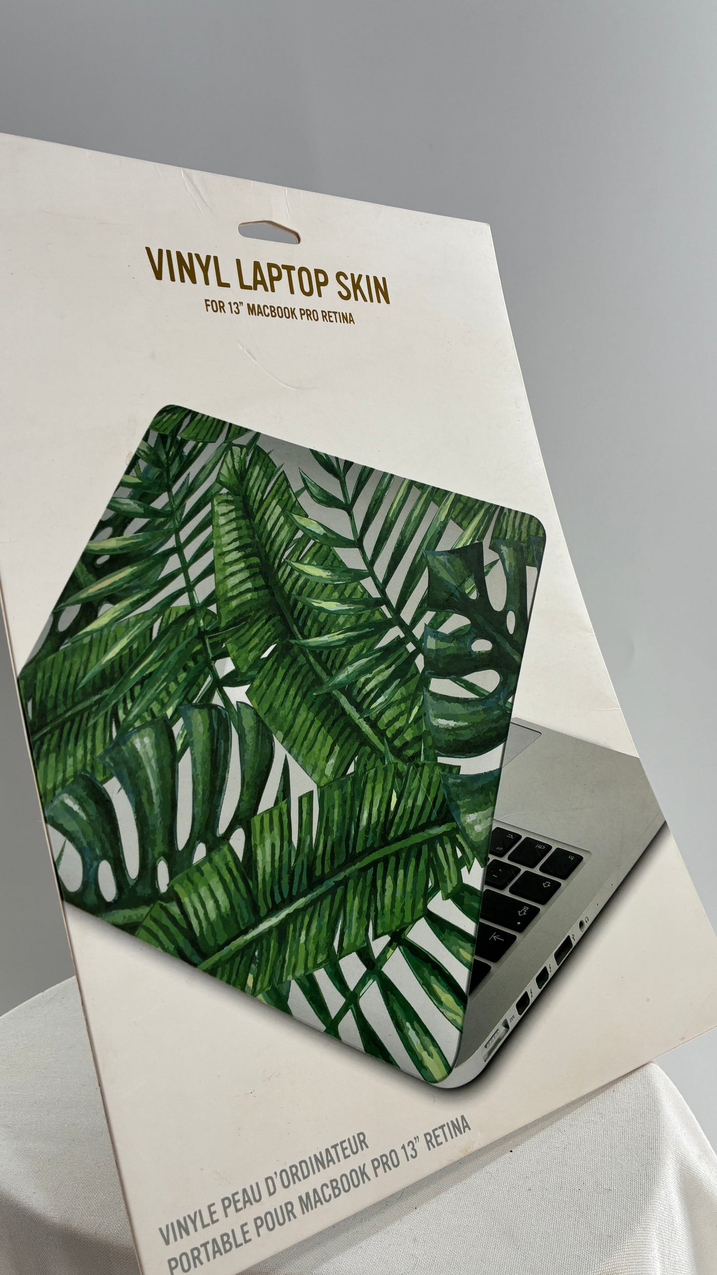 Urban Outfitters Tropical Patterned Vinyl Laptop Skin