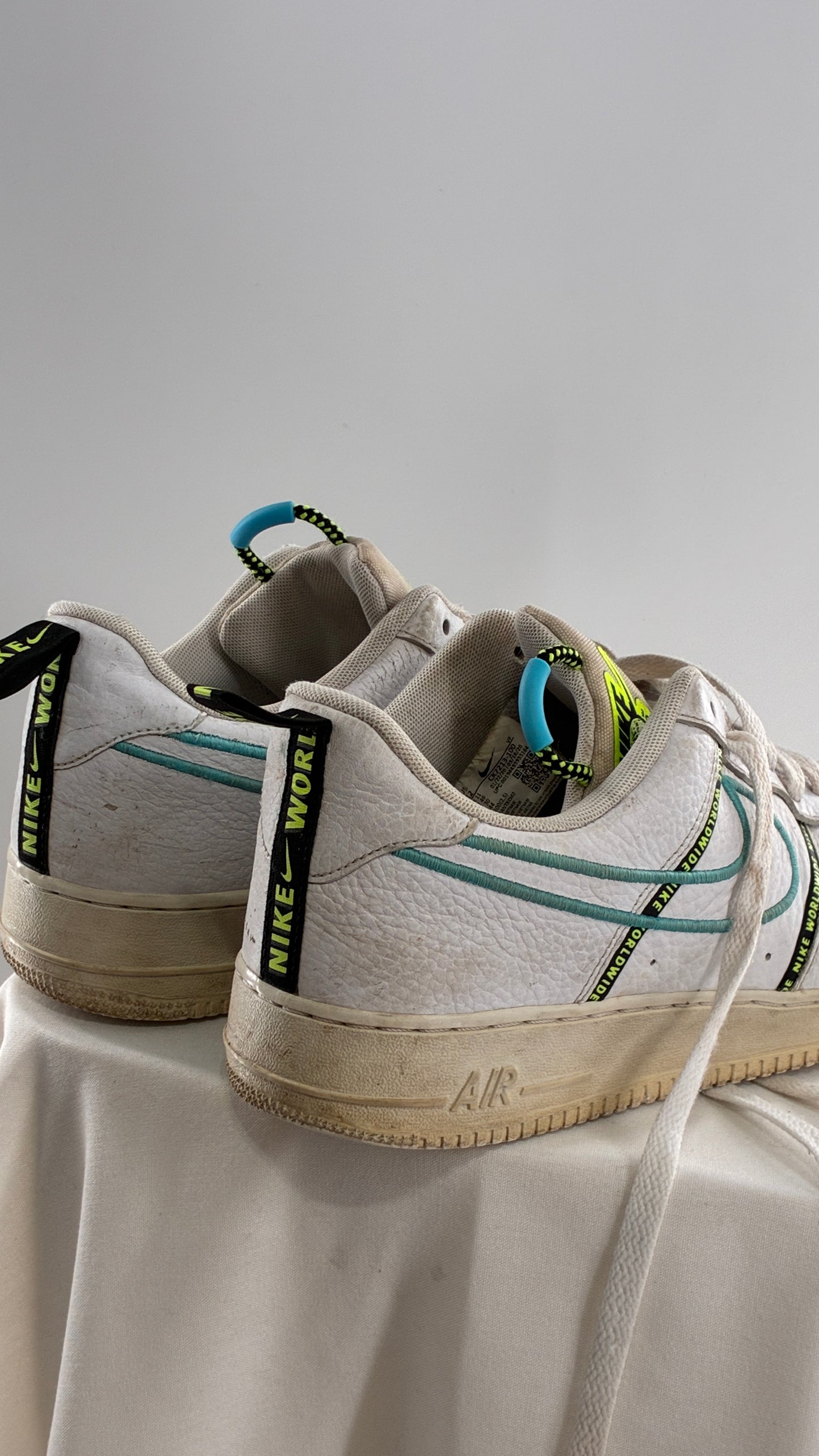 Vintage Rare NIKE Air Force 1 Premium Worldwide Pack Fury Mens (12)