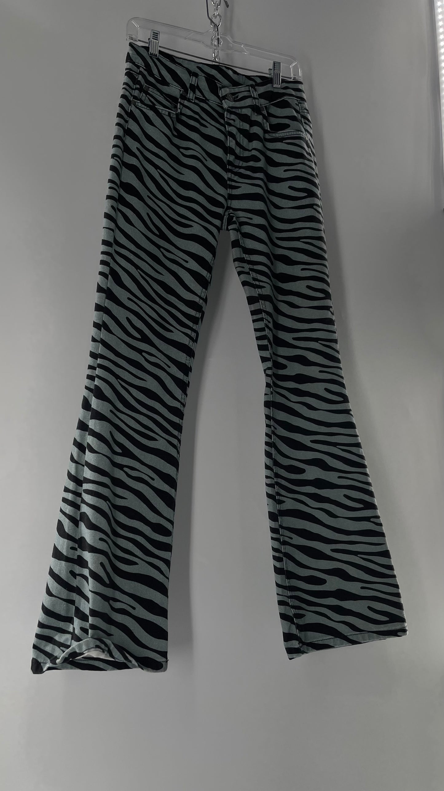 Milk It Baby Blue Kickflares in Zebra Patterning (26)